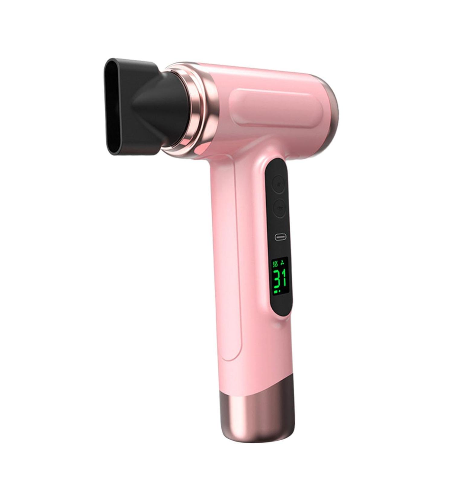 Oshhni Cordless Electric Blow Dryer Professional Blow Dryer Hair Protective Fast Drying Large Power Portable Hair Dryer for Home Use Pink - Buy Online on GoSupps.com