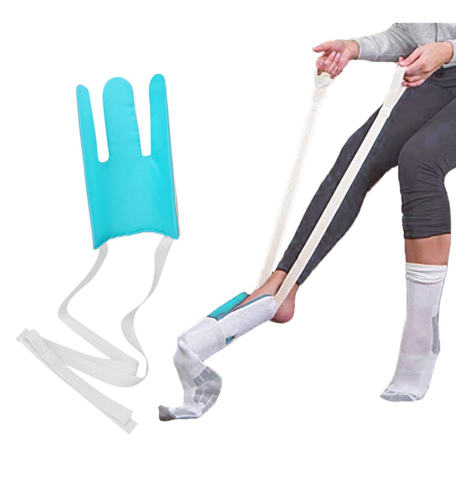 Easy Sock Aid Helper | Perfect for Seniors Pregnant Women & Disabled | Reduce Bending Down - Buy Online on GoSupps.com