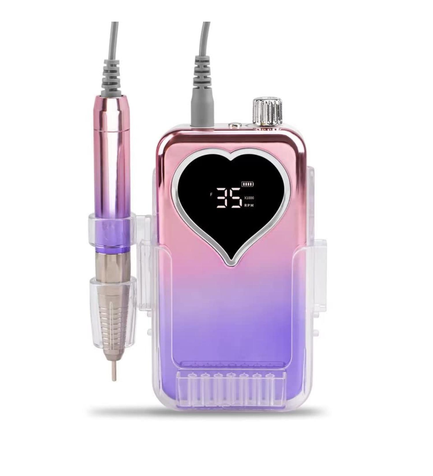 High Speed Electric Nail Drill 35000rpm | Portable Manicure & Pedicure Tool - Buy Online on GoSupps.com