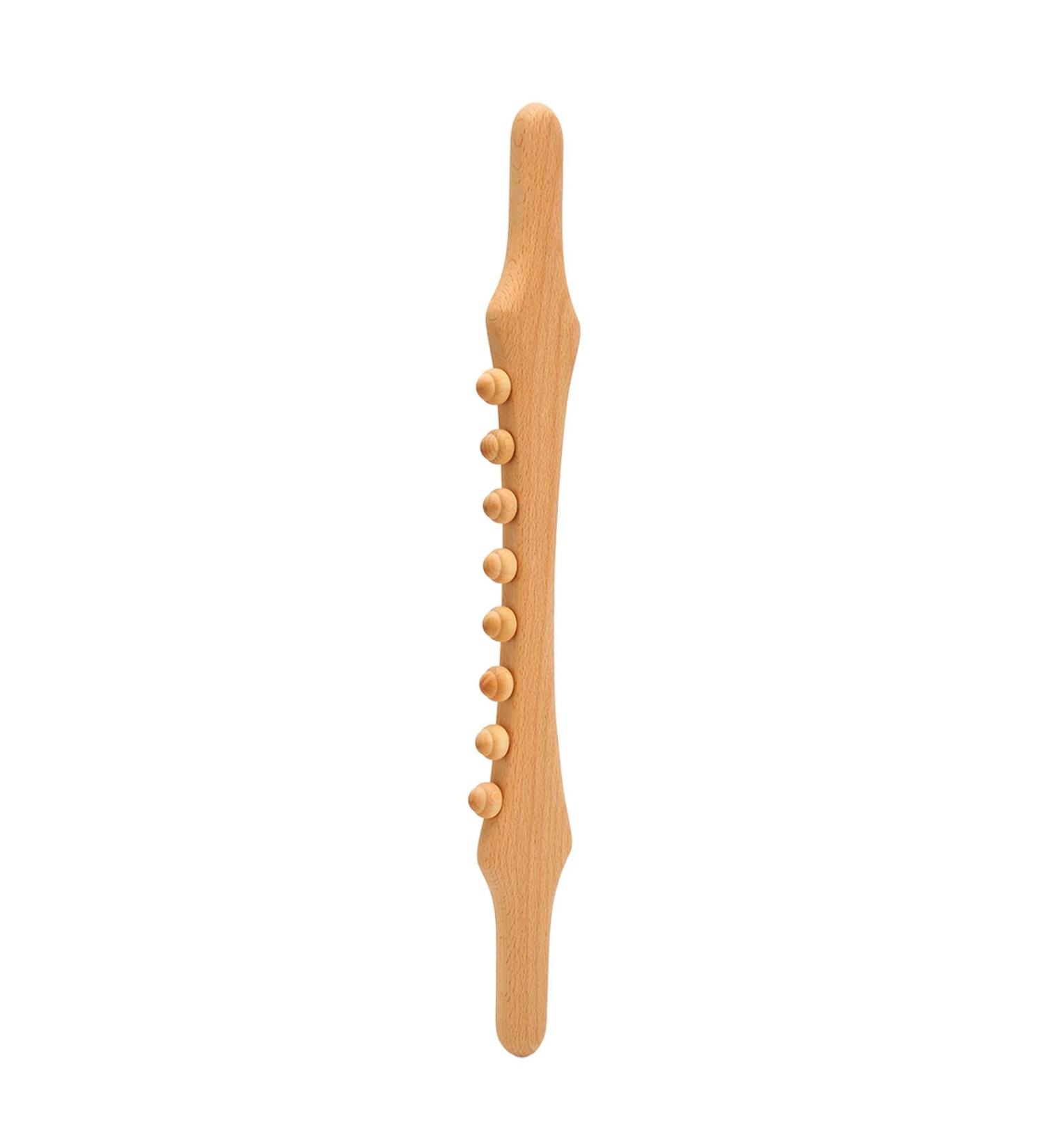 Buy Anggrek Wooden Massage Stick - Full Body Relaxation Tool for Muscle Relief & Dehumidification - Buy Online on GoSupps.com