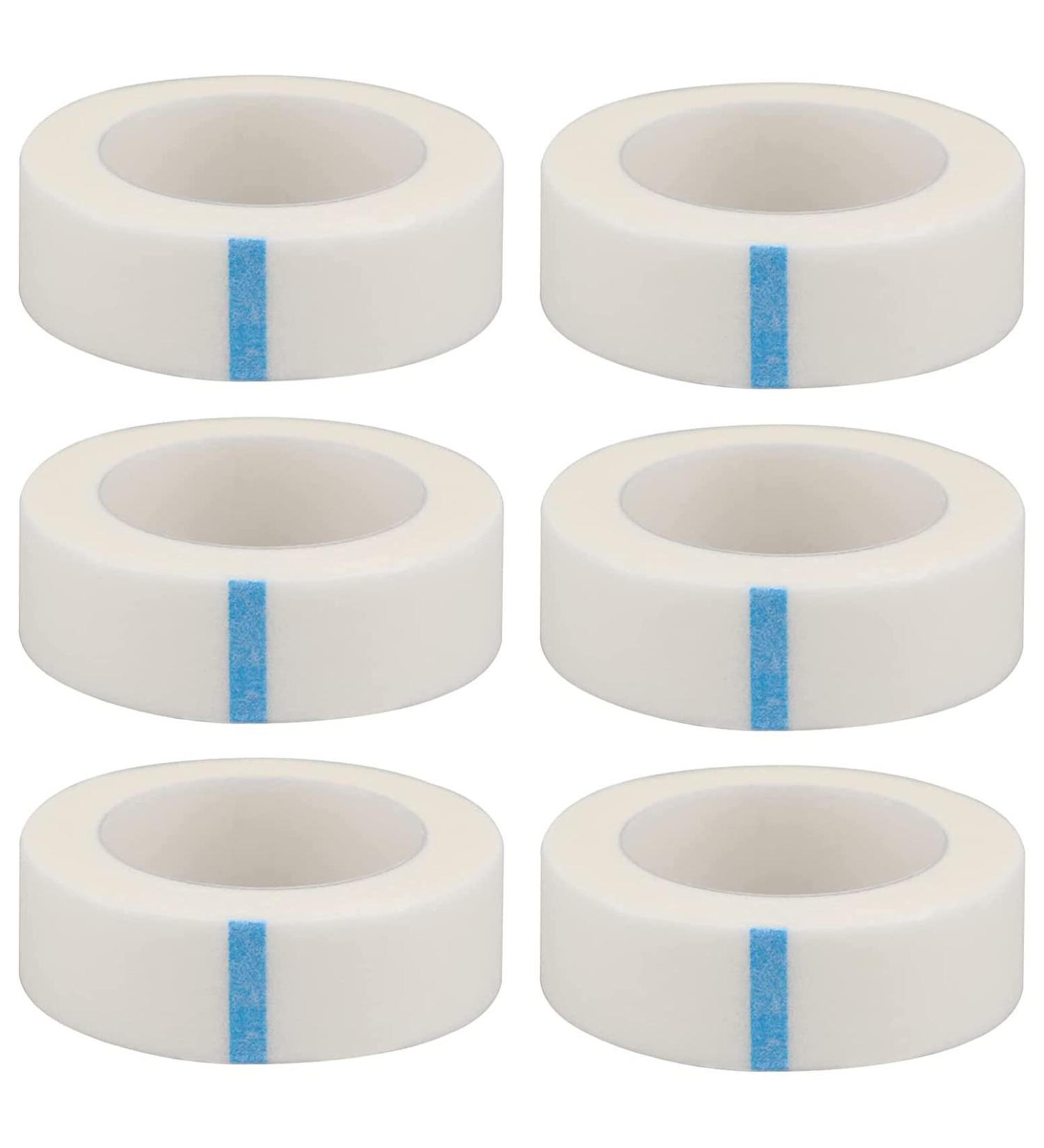 6 Rolls Micropore Eyelash Tape - Perfect for Eyelash Extension Isolation & Application Tools - Buy Online on GoSupps.com