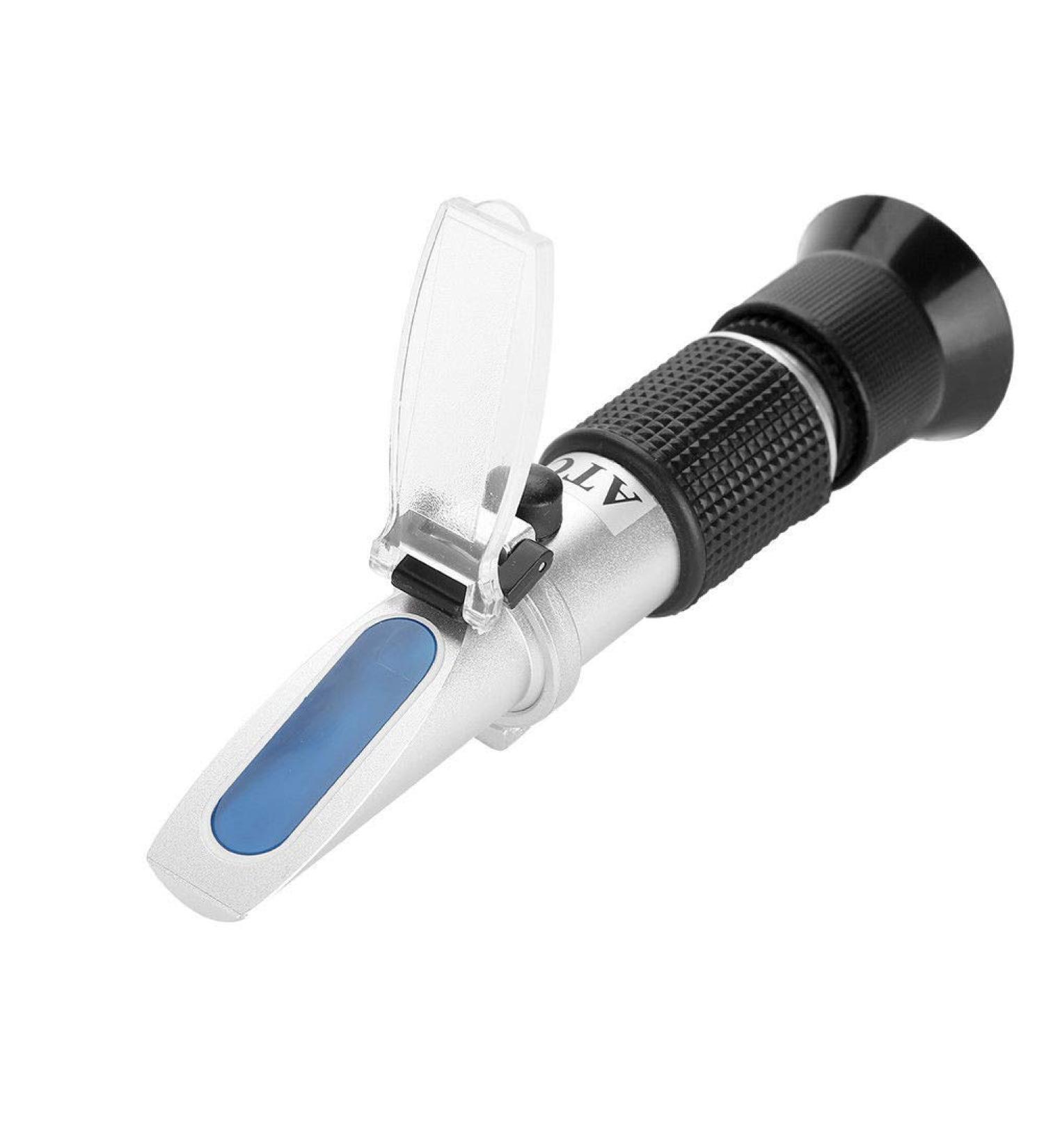 BOWONG Salinity Refractometer Automatic Temperature Compensation Salt Water Tester Hydrometer 0-100ppt & 1.000-1.070 Specific Gravity ATC Refractometer for Sea Water Aquarium Tank Marine Industry - Buy Online on GoSupps.com