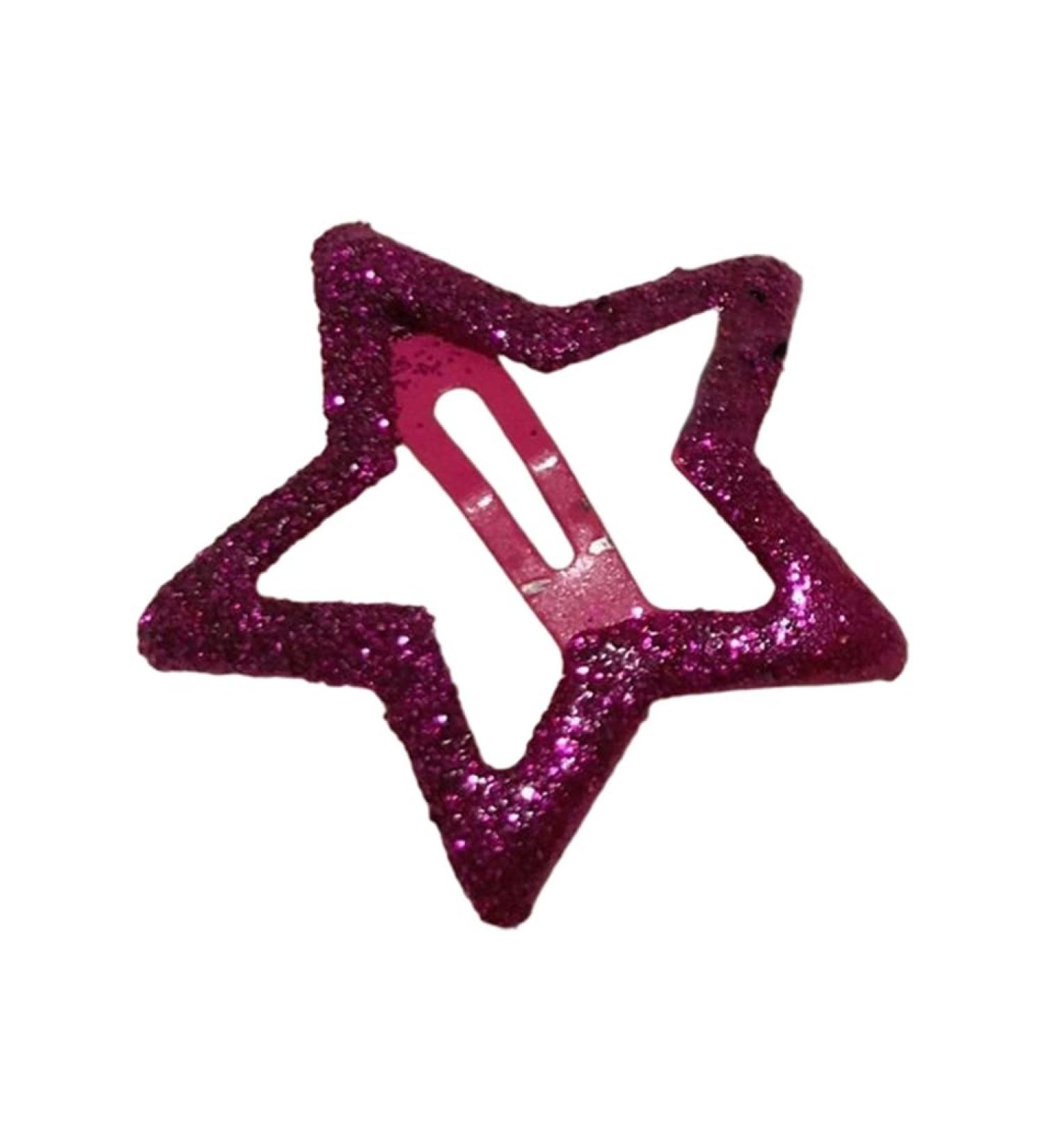 hgnxa Star Hair Clip Kids Glitter Metal Hair Clips Barrettes Hairpins Girls Hair Accessories Headwear Styling Tools Rose Red - Buy Online on GoSupps.com