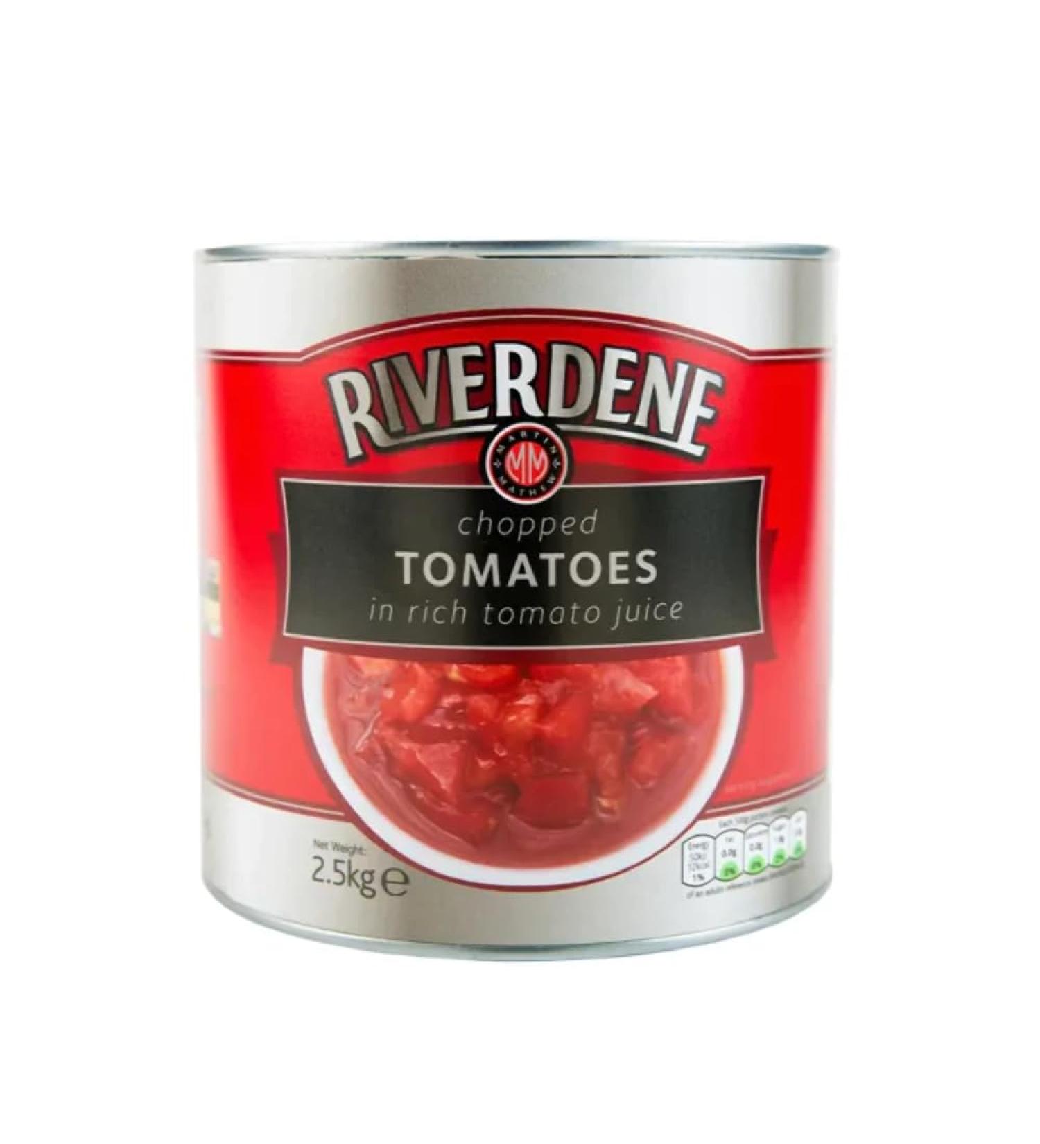 Riverdene Chopped Tomatoes-6x2.55kg-Food