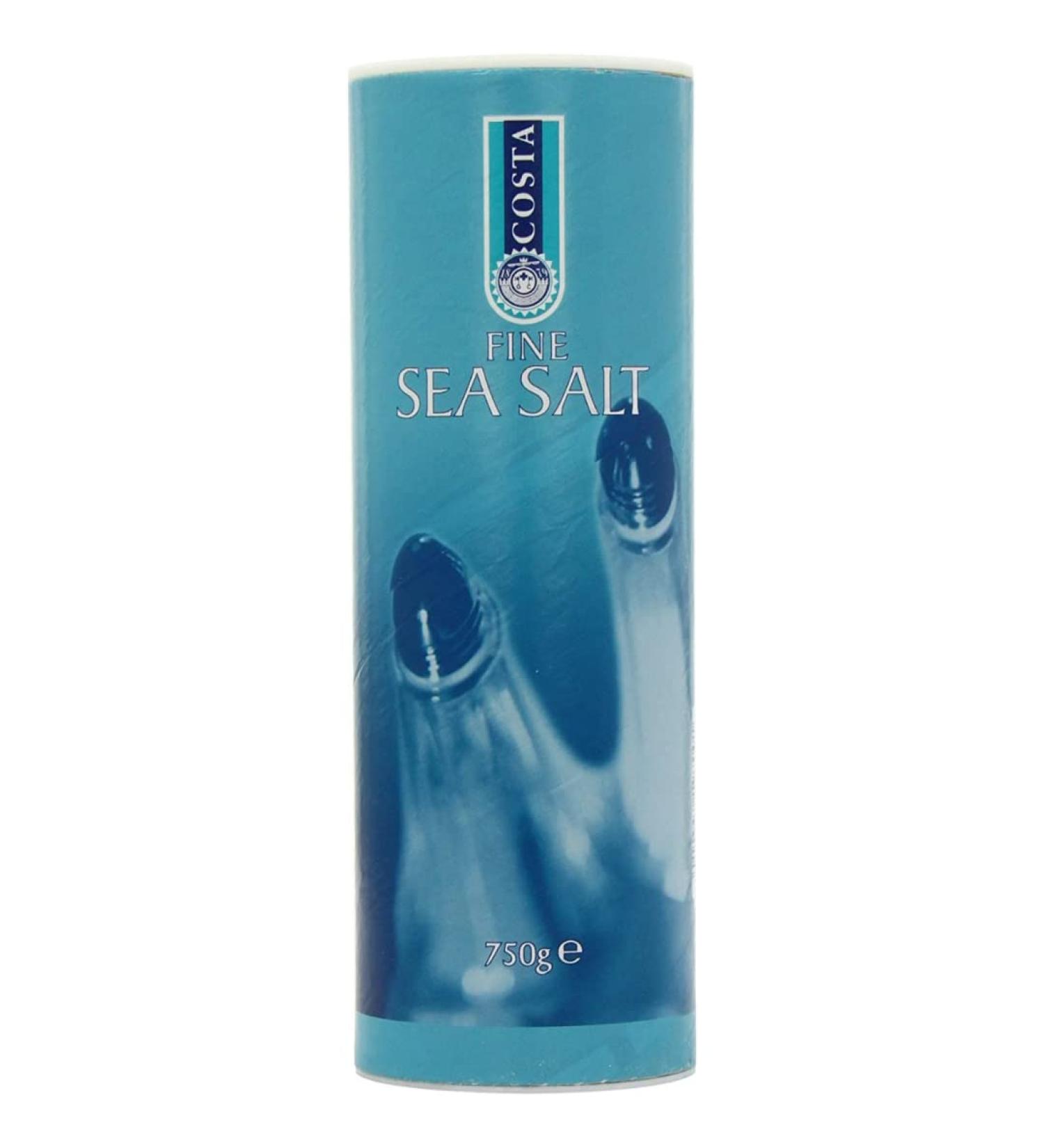 2 x Costa Sea Salt Fine 10 x 750g