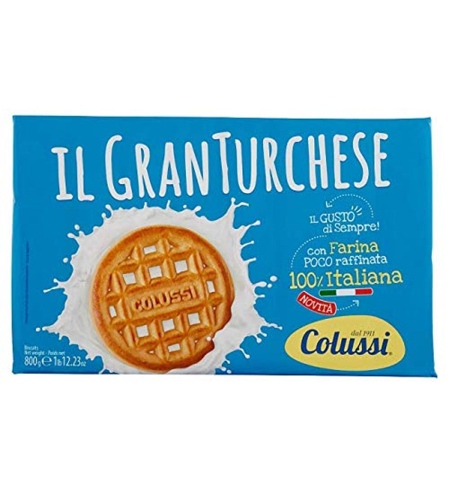 Colussi Colussi Gran Turchese Granturchese Butter Biscuits Biscuits Snack 800 g