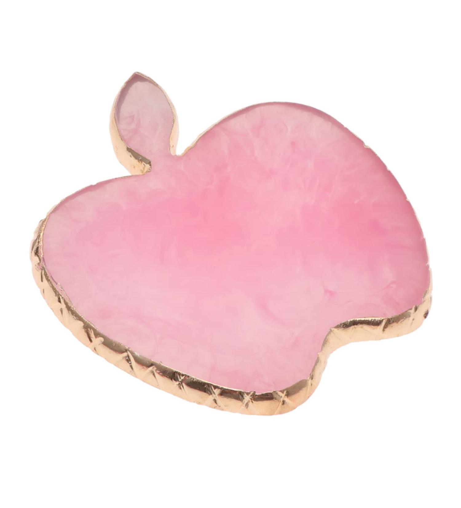 Didiseaon 1Pc Manicure Palette Nail Art Palettes Color Mixing Pigment Foundation Nail Polish Mixing Color Mix Palette Nail Painting Nail Polish Mixing Plate Pink Painted Props - Buy Online on GoSupps.com