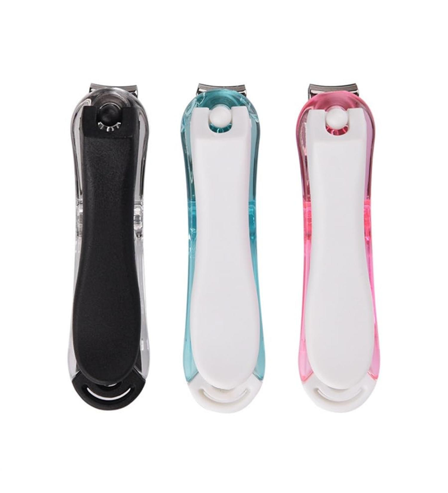 Nail File Rotary Nail Clipper Dual Use Stainless Steel Nail Clipper Toenail File Nail Manicure Nail Clipper Clipper (Color : Three-in-one Suit Size : 3pc) 3pc Three-in-one Suit - Buy Online on GoSupps.com