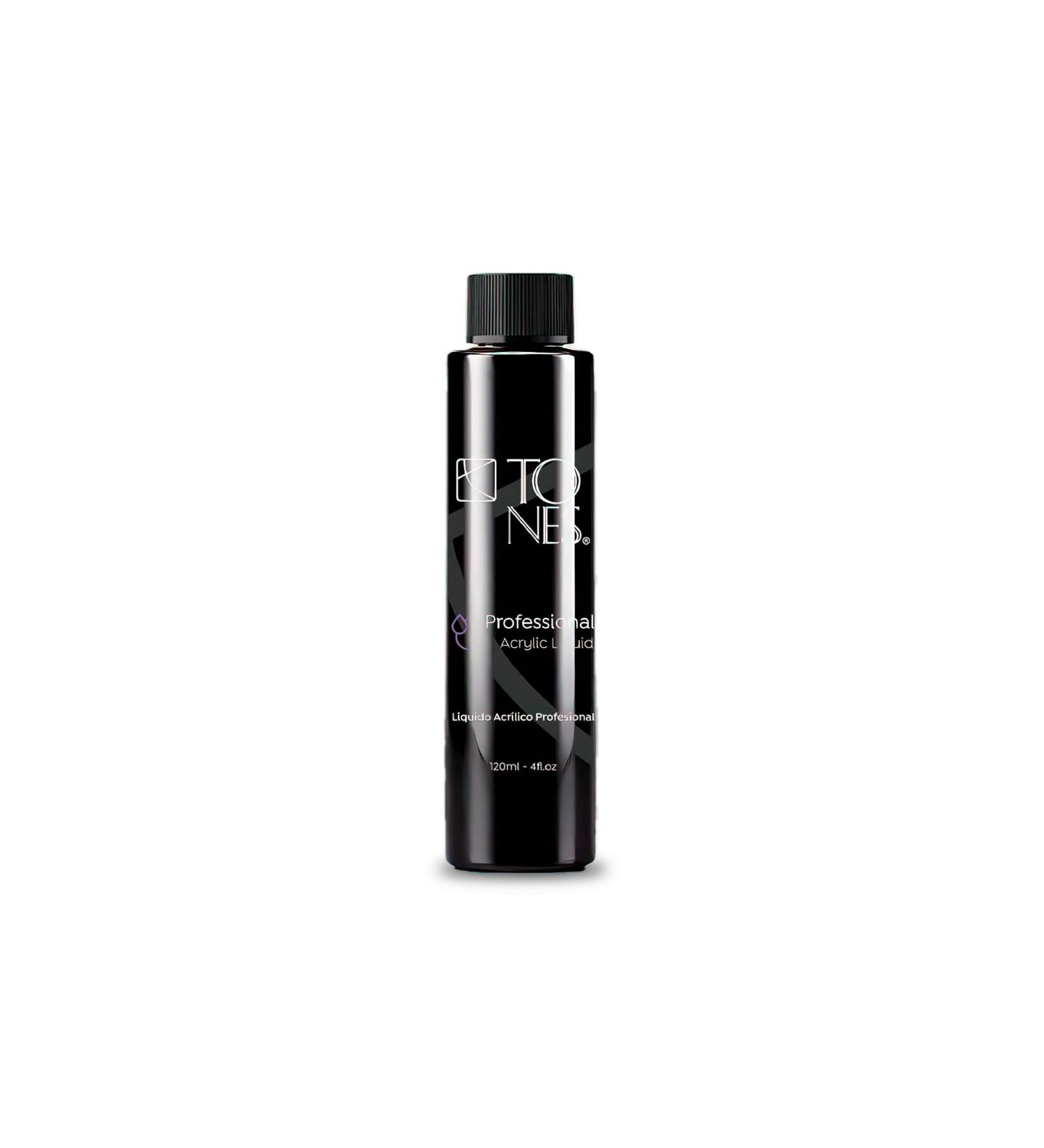 Tones Monomer Acrylic Nail Liquid - Professional-Grade Nail Monomer Liquid for Acrylic Nail Powder - MMA-Free Acrylic Monomer Liquid - Prevents Discoloration for Flexible Durable Nail Art (4 Fl Oz)