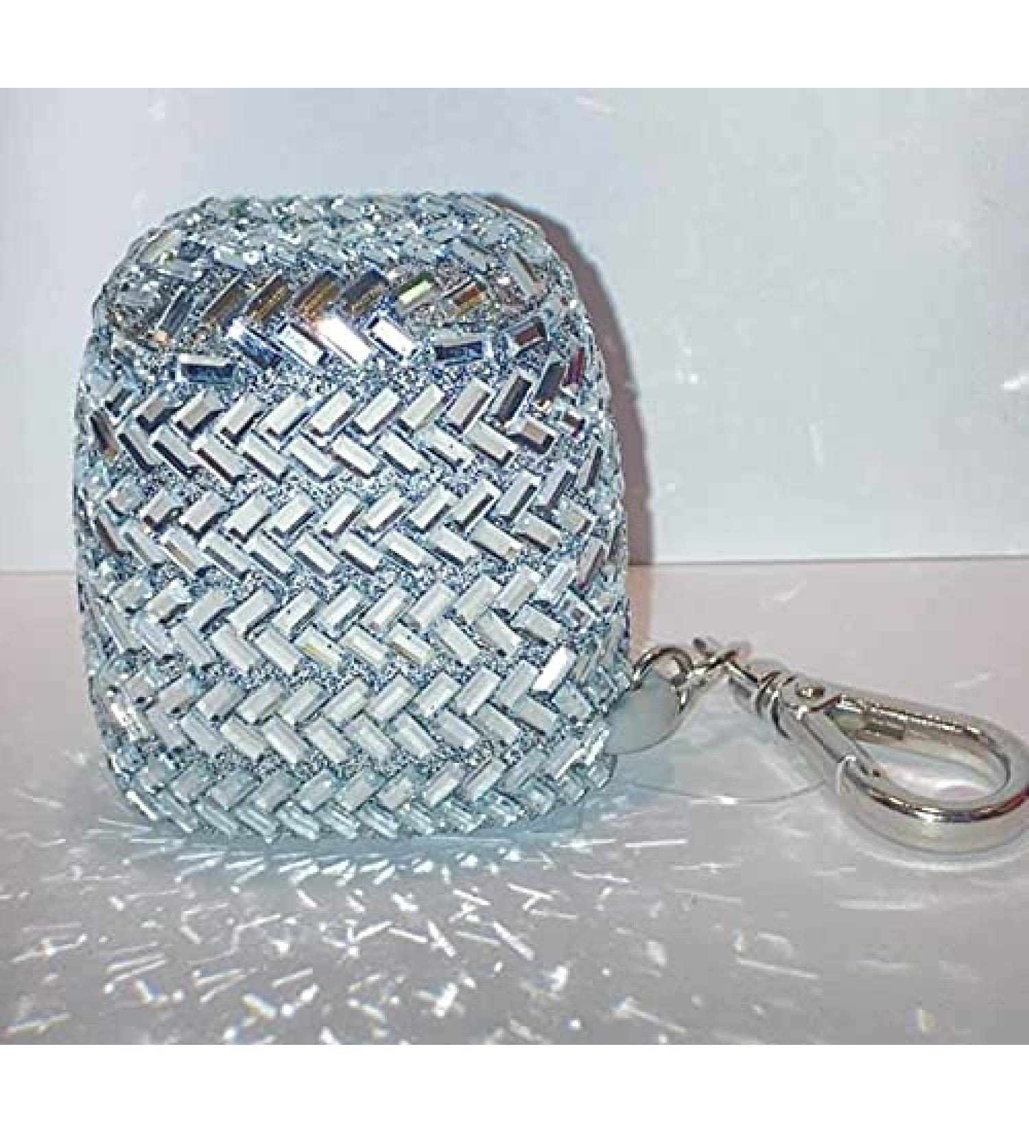 Limited Brands Bath Body Works Hand Sanitizer Holder Herringbone Gemstones