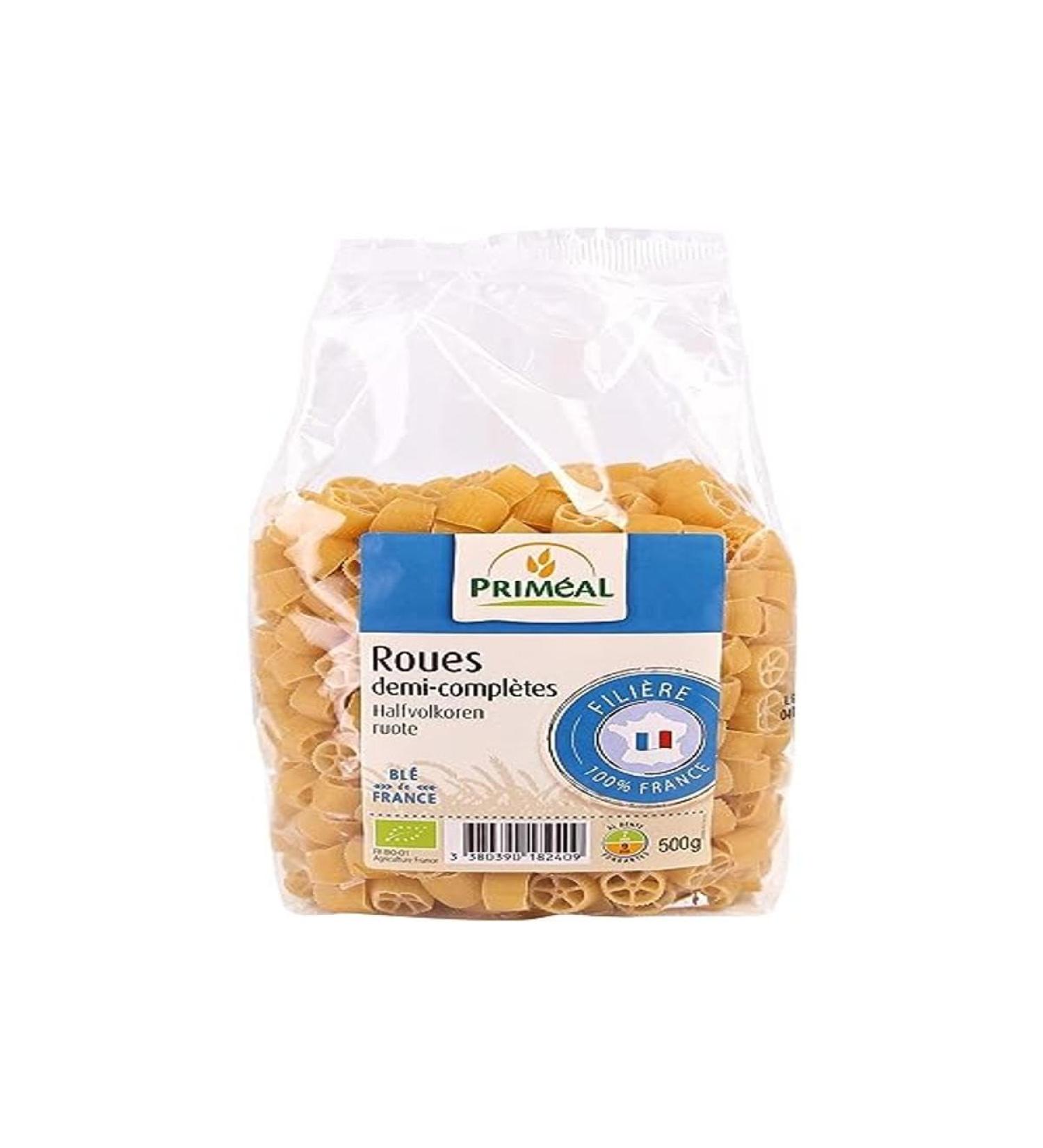Priméal Paste Wheels 100% France Half Complete 500g