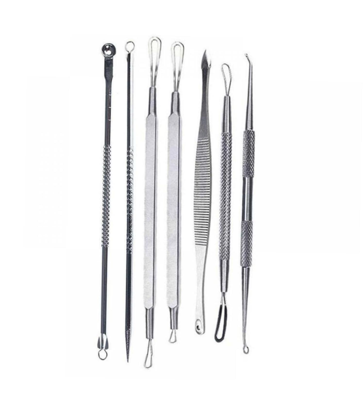 Beavorty 7pcs Blackhead Removal Comedone Extractor Blackhead Extractor Tool 7 Piece Set - Buy Online on GoSupps.com