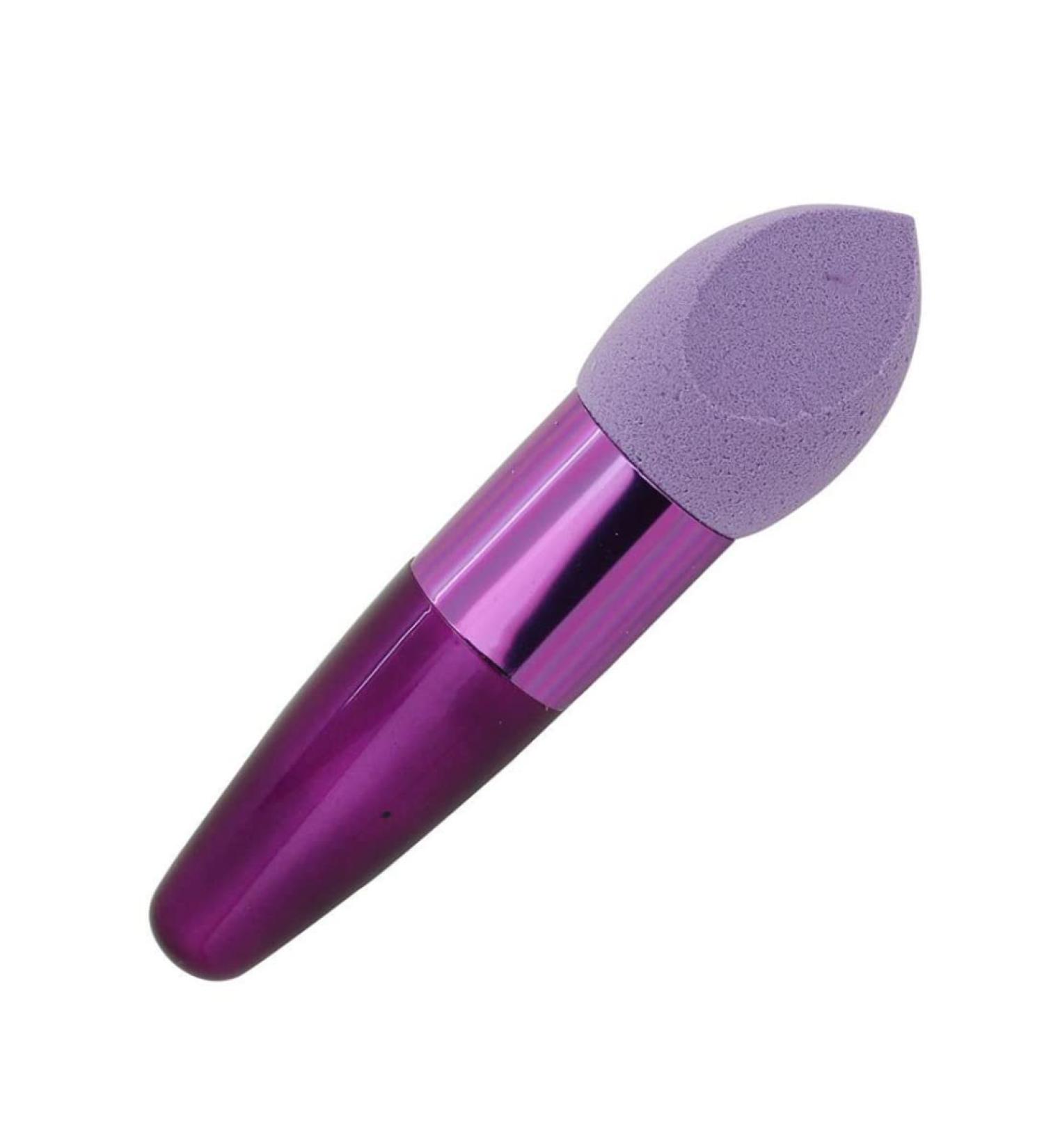 Sponge Blender Beauty Blending Sponge Blending Stick Smooth Shaped Powder Puff Makeup Tool (Random Color) Smooth Powder Puff - Buy Online on GoSupps.com