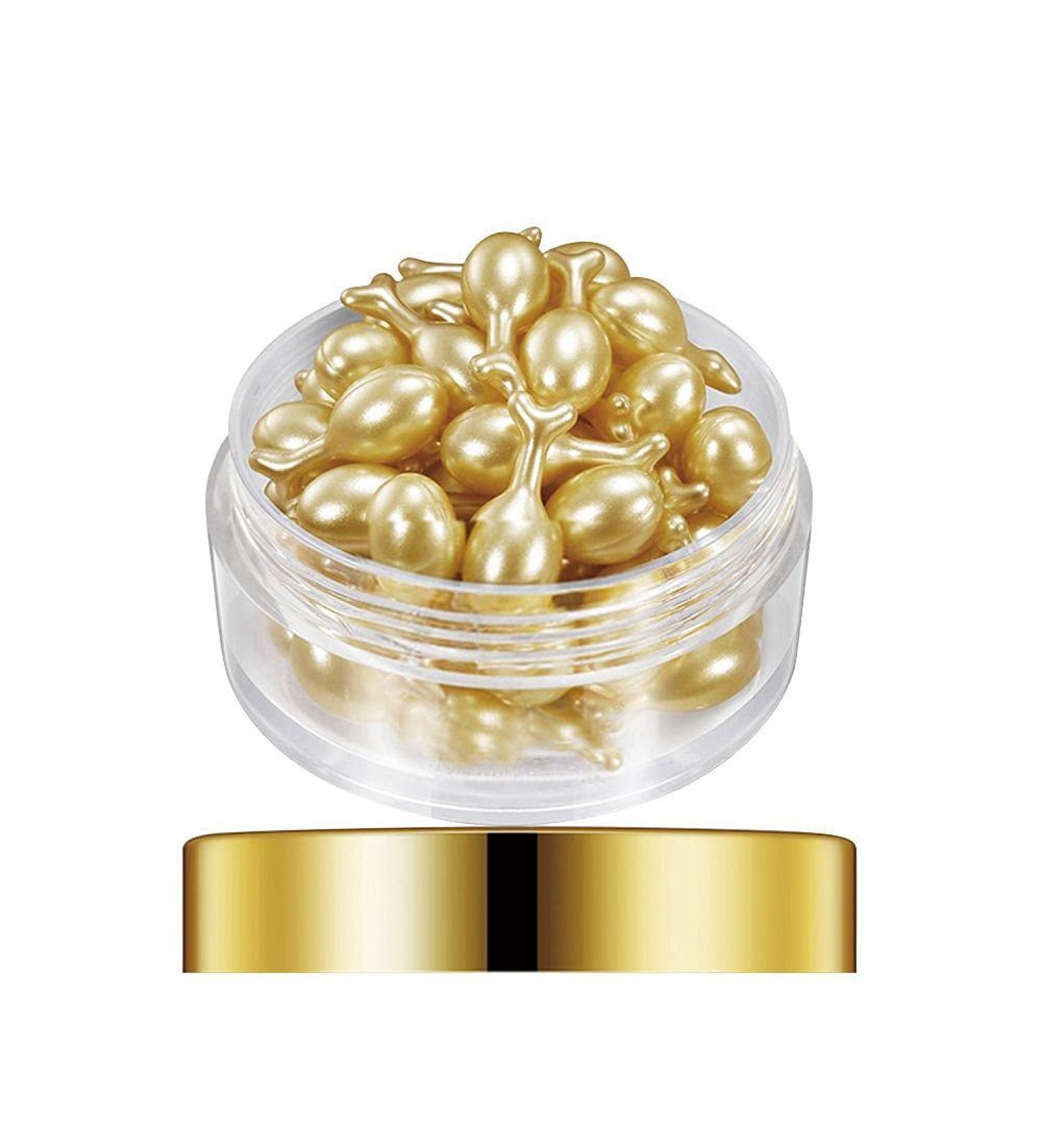 Advanced Vitamin C Serum Hyaluronic Essence Capsules Skin Care Cream Moisturizer For The Face Reduces Wrinkles Fine Lines Aging - Buy Online on GoSupps.com