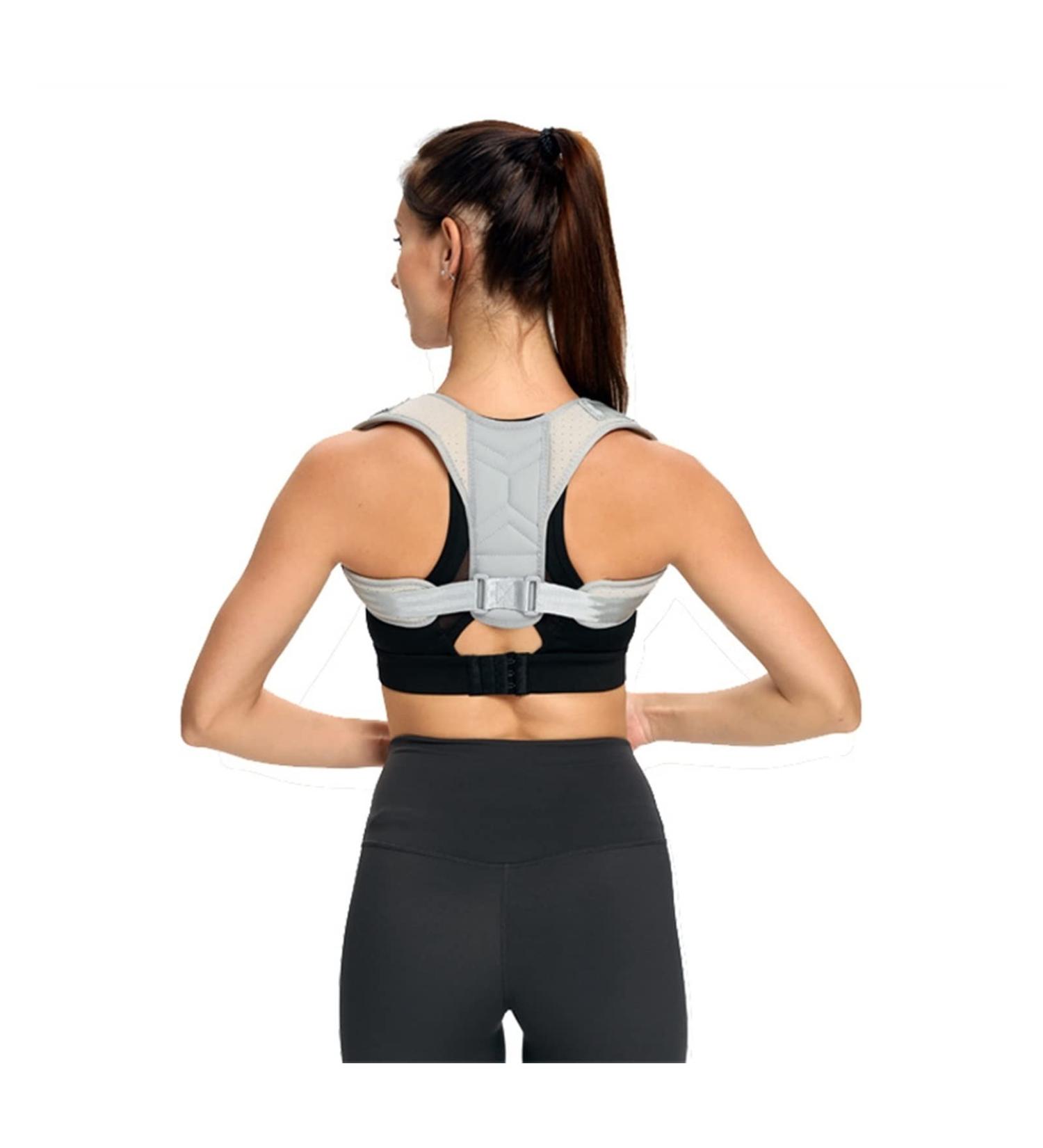Adjustable Anti-hunchback Posture Correction Belt Upper Back Support Belt Sitting Posture Corrector Clavicle Spine Shoulder Braces Correction lofty ambition Gr XL/X - Buy Online on GoSupps.com
