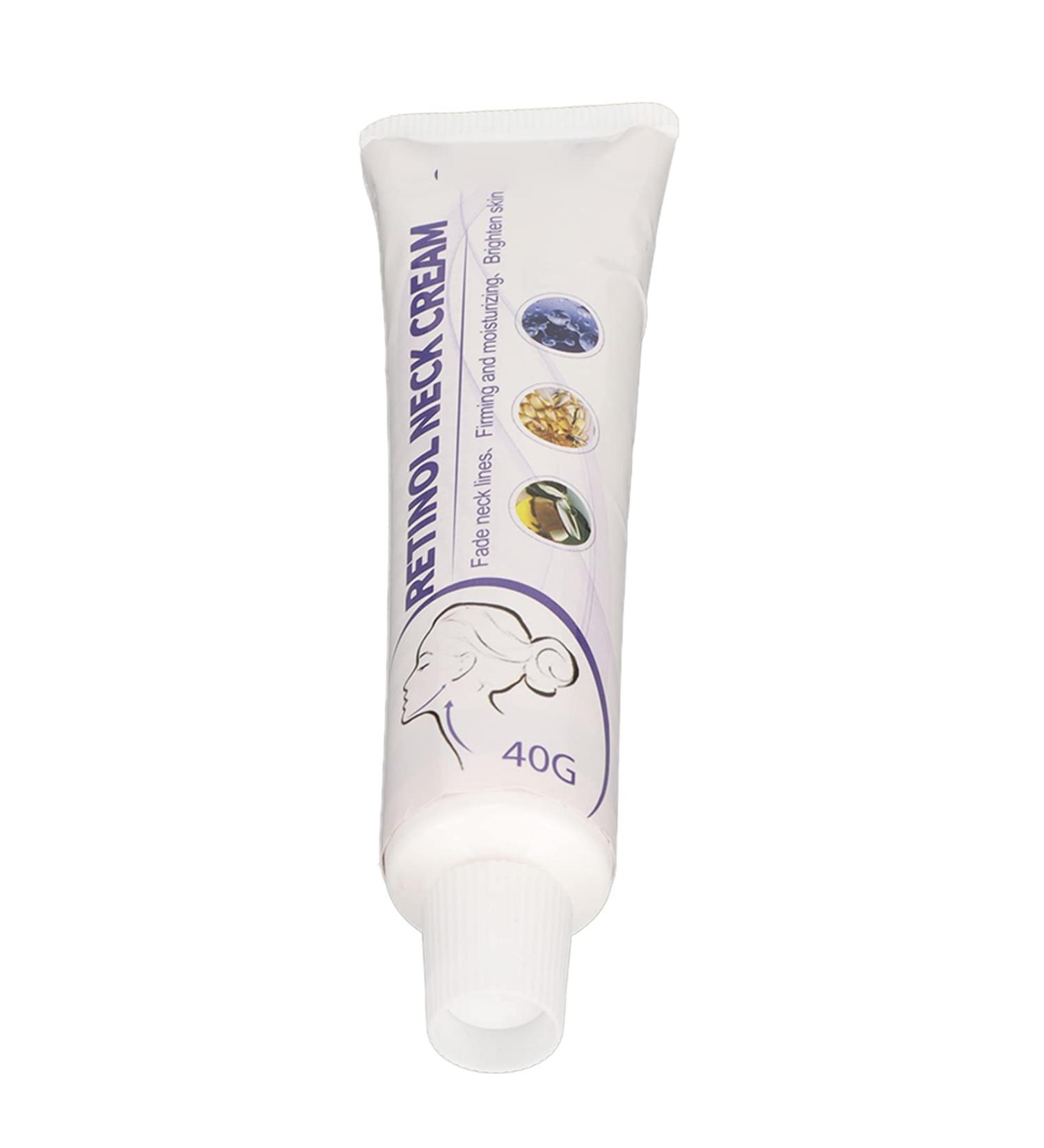Revitalize Your Skin: Retinol Neck Cream for Moisturizing & Lightening - 40g - Buy Online on GoSupps.com