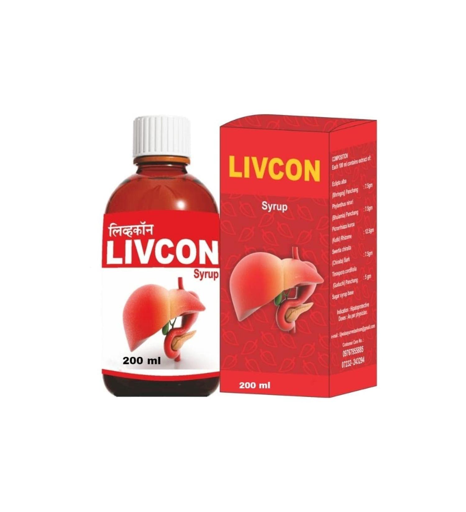Dinea Livcon Syrup - 200Ml (Health & Weight Gain Syrup)