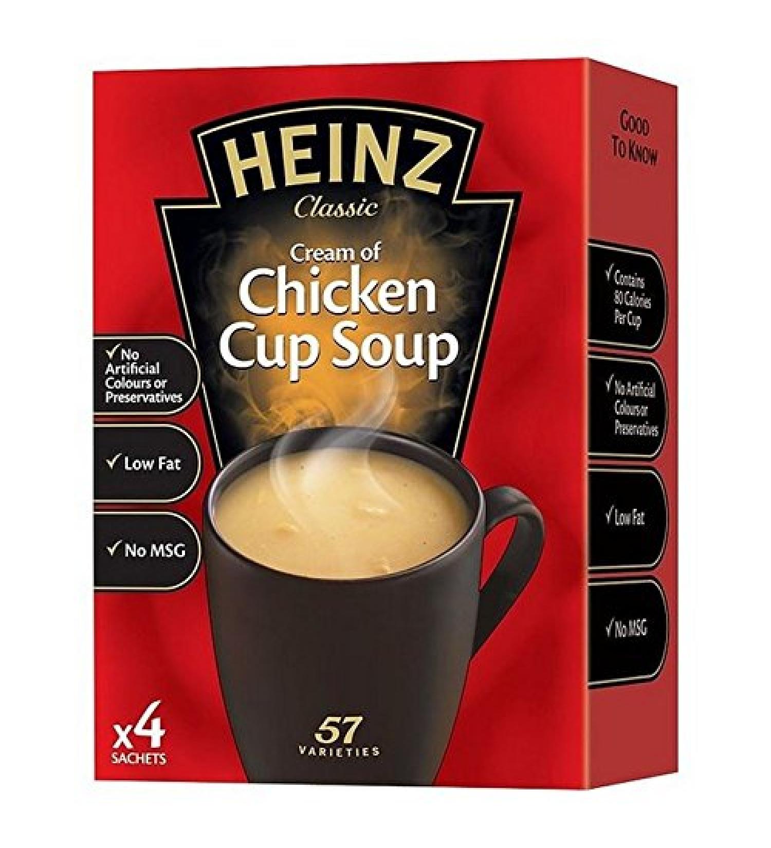 HEINZ Heinz Chicken Cup Cream Soup 68G (Pack of 6)