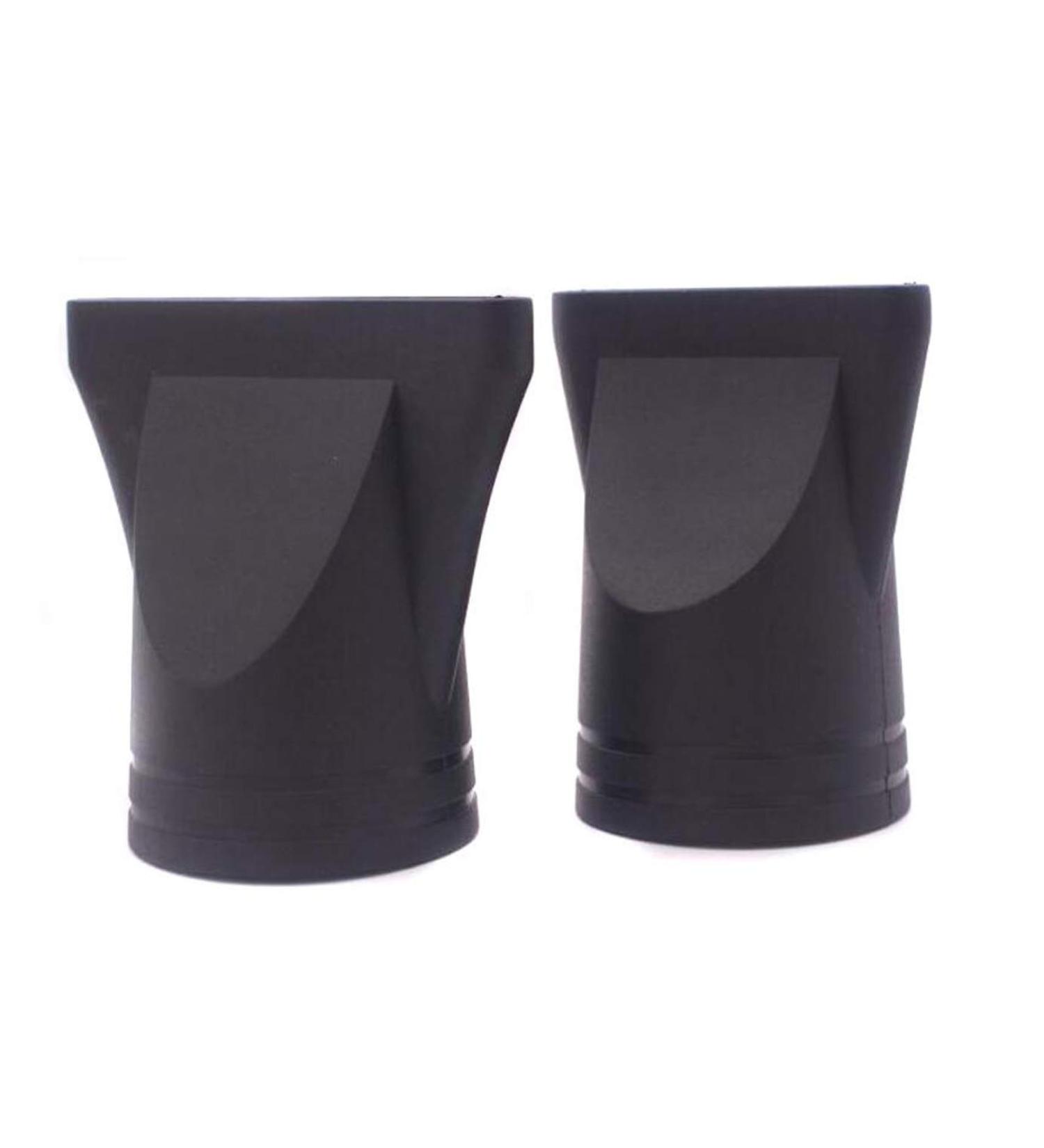 2PCS Plastic Salon Hair Dryer Nozzle Replacement - Narrow Concentrator Blow Drying Nozzle Black - Buy Online on GoSupps.com