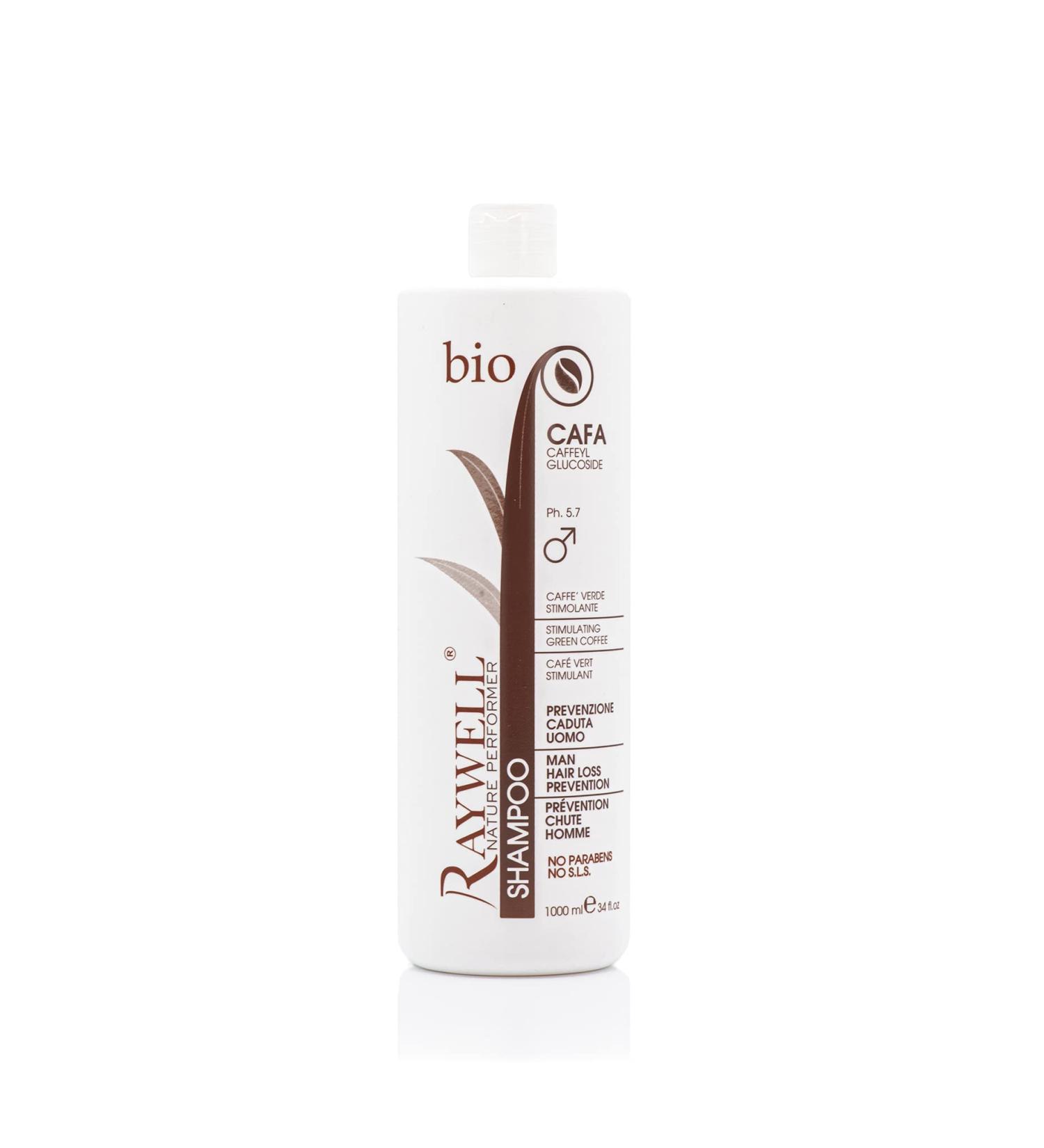 Raywell Organic Nature Cafa Anti-Hair Loss Shampoo for Men 1000 ml