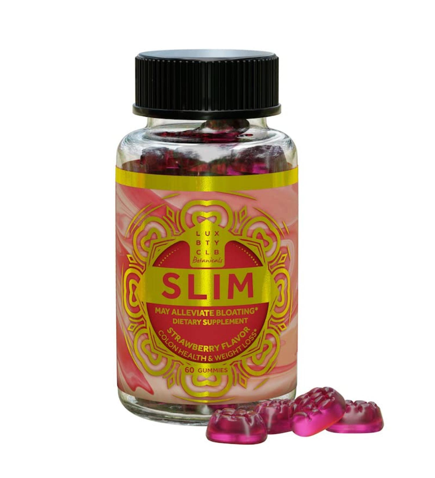 Lux Beauty Club Botanicals Fiber Gummies for Adults - 60 ct - Colon Health & Digestive Support - Immunity Boost - Buy Online on GoSupps.com