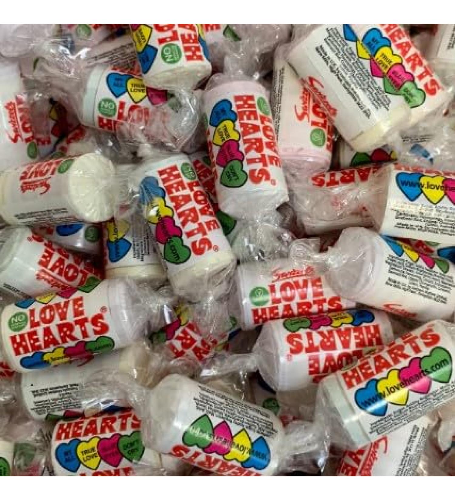 Ellies Jellies Love Hearts 524g Bucket
