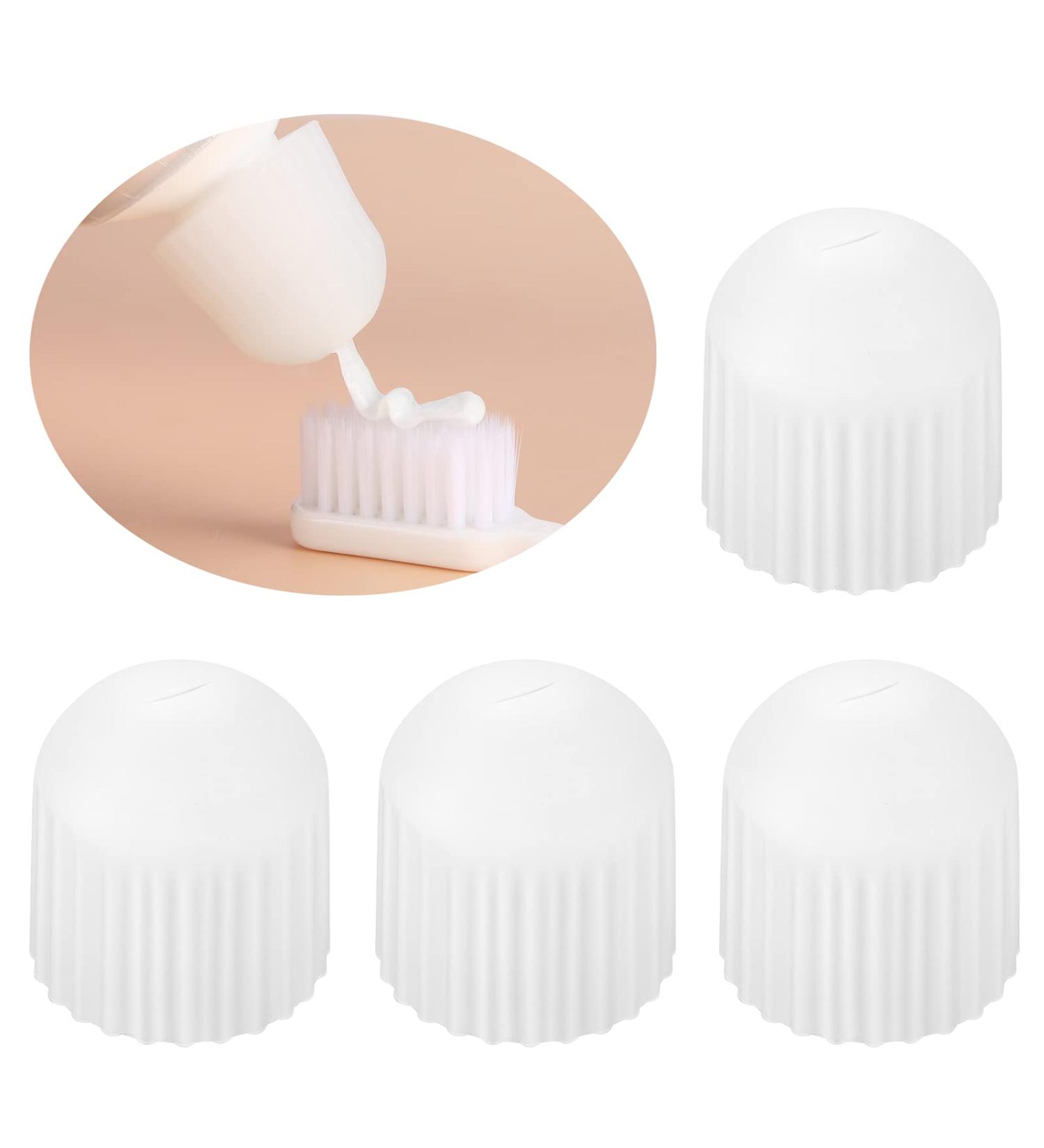 UDQYQ Toothpaste Dispenser for Kids & Adults - Self Closing Pump Topper for No Waste, No Mess Toothpaste - Funny Toothpaste Cap - Toothpaste Saver (Pack of 4) - Buy Online on GoSupps.com