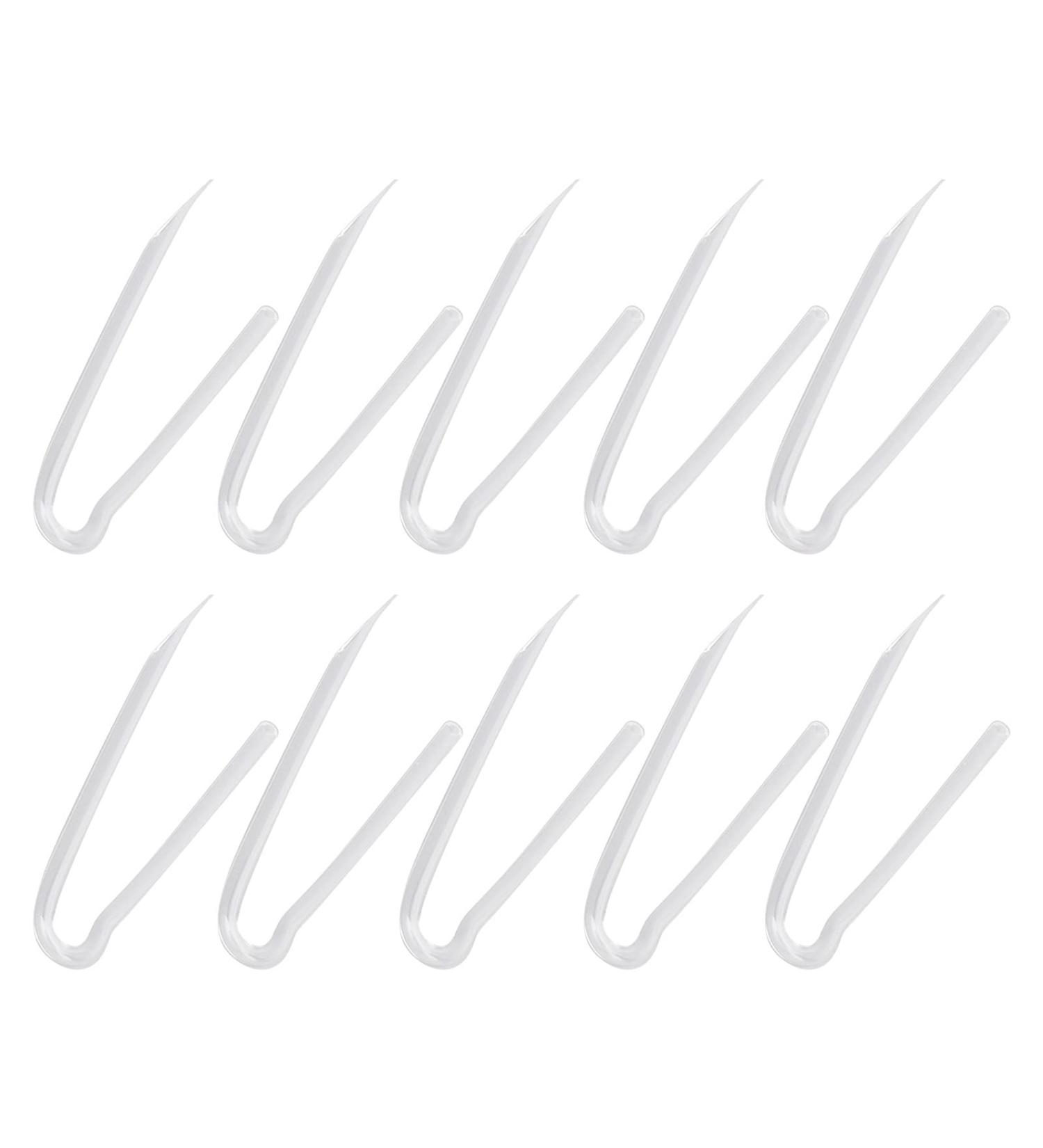 10pcs R-Type Hearing Aid Tubes Flexible Eardrum Bend Sound Guide Tube Flexible Flexible PVBTE Ear Mould Hearing Aid Tube Replacement (3.3 * 2.0mm) 3.3*2.0mm - Buy Online on GoSupps.com
