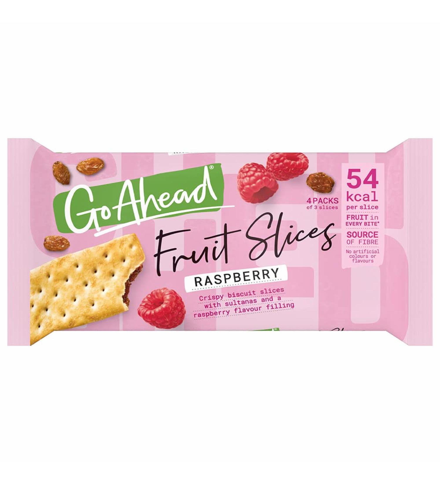 Go Ahead Raspberry Fruit Slices 5 Pack