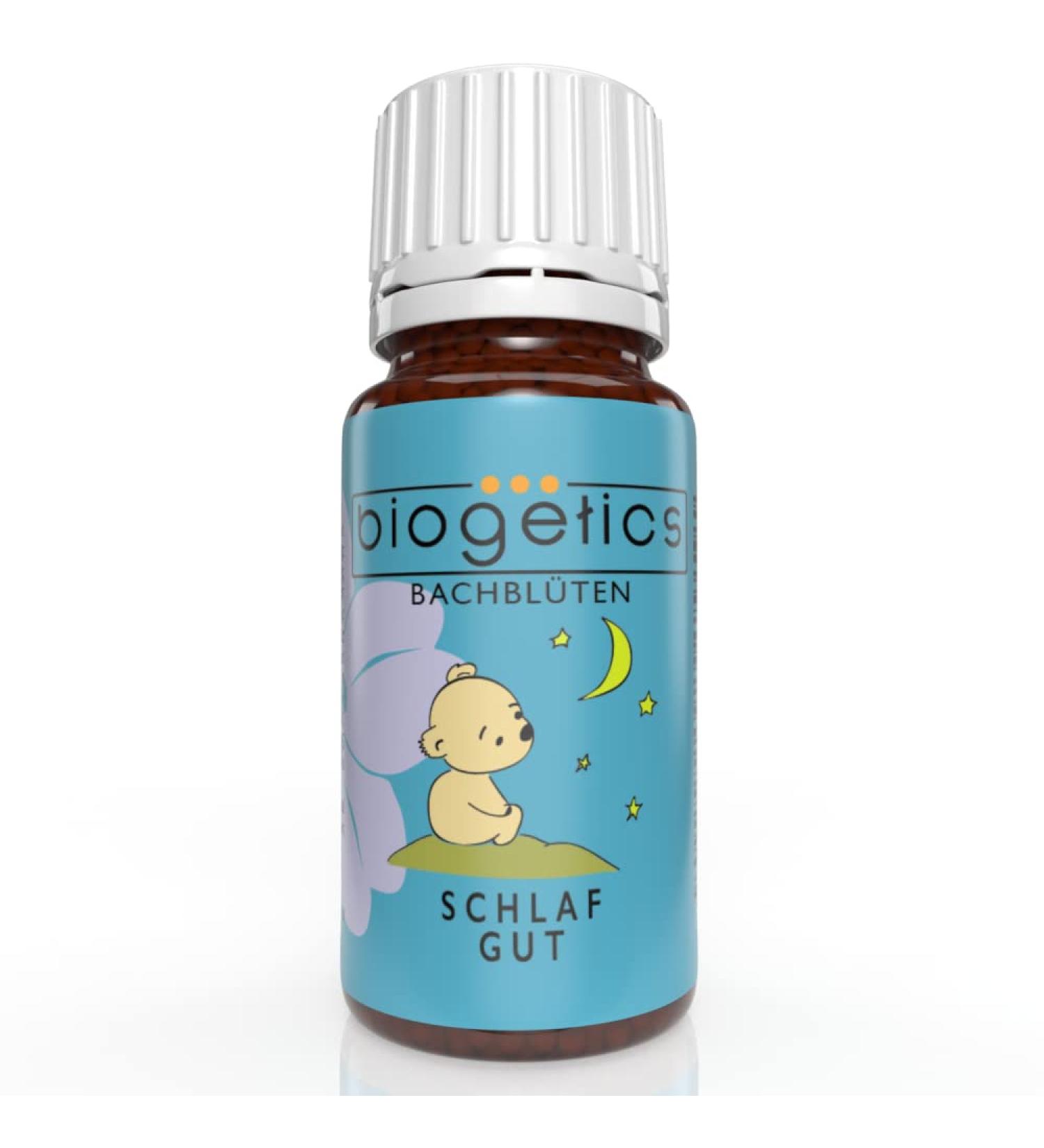 Biogetics Sleep Well: Natural Sleep Aid for Children Toddlers & Adults - Worldwide Shipping - Buy Online on GoSupps.com