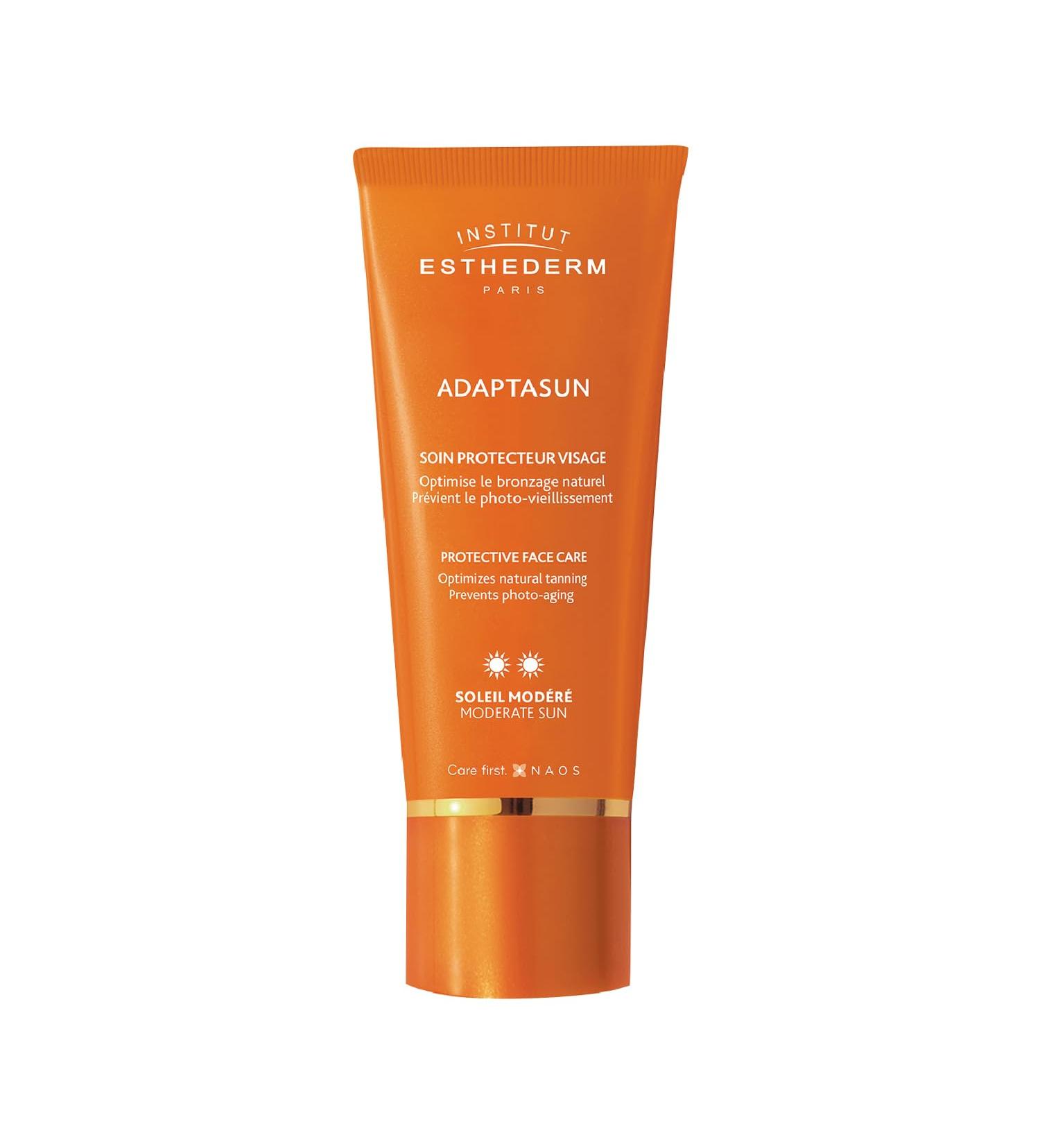 Institut Esthederm Adaptasun Sun Cream Moderate Sun Protection Face Moisturiser 50ml - Buy Online on GoSupps.com