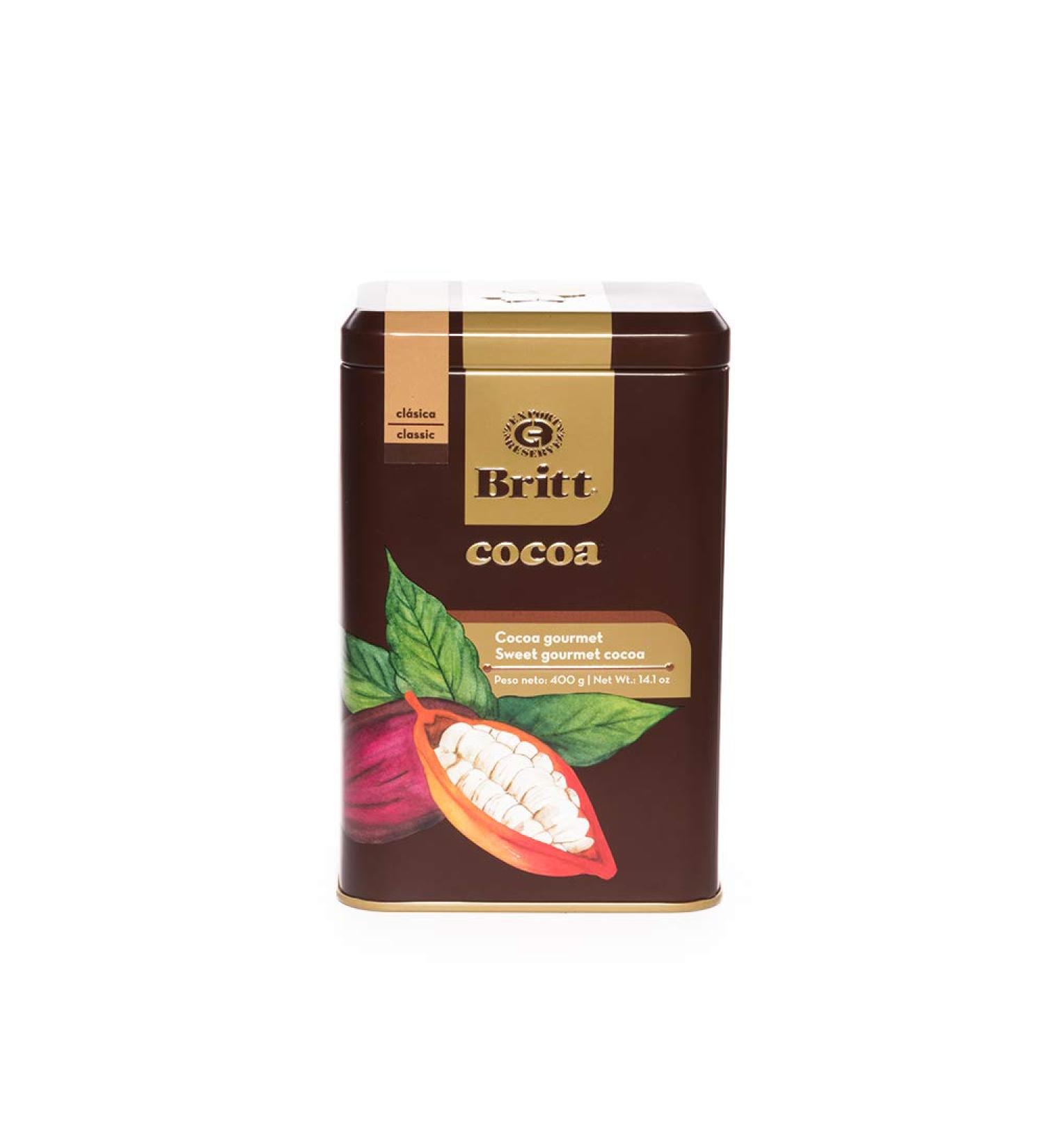 Cafe Britt Gourmet Hot Cocoa 14.1 Ounce Can - Buy Online on GoSupps.com