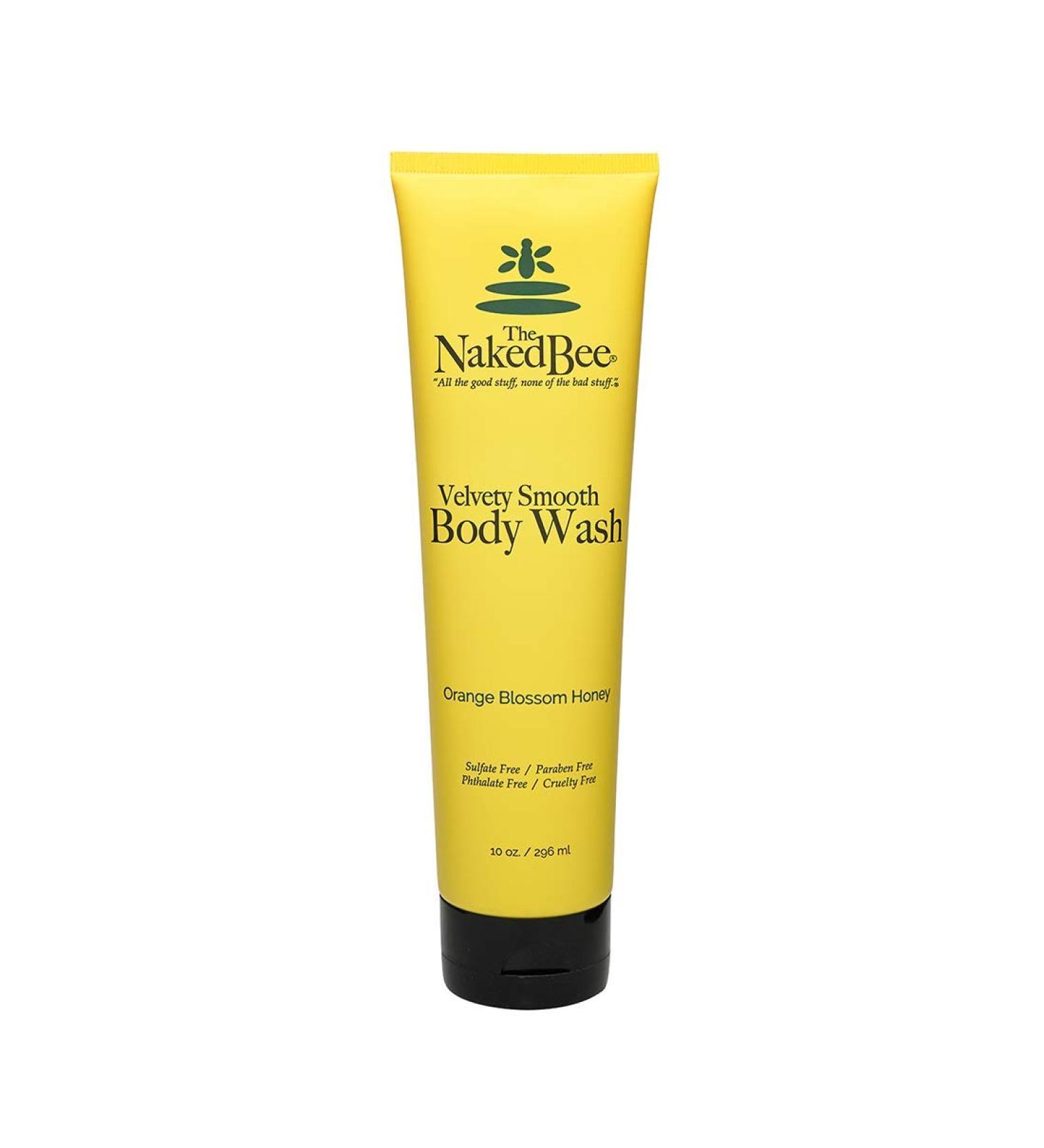 The Naked Bee Orange Blossom Honey Velvety Smooth Body Wash - 10 oz - Buy Online on GoSupps.com