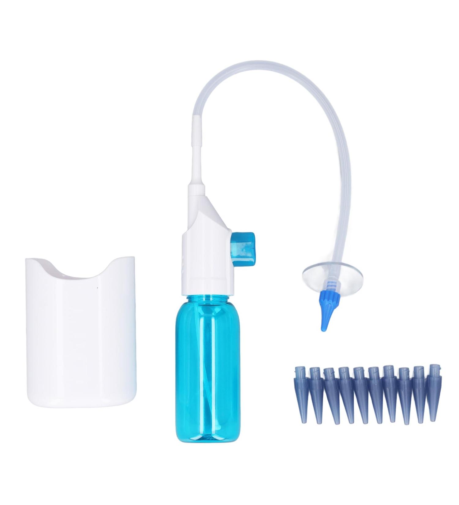 Effective Ear Wax Removal Kit - 2 Types of Ear Tips & Gentle Irrigation System for Safe Ear Cleaning - Buy Online on GoSupps.com