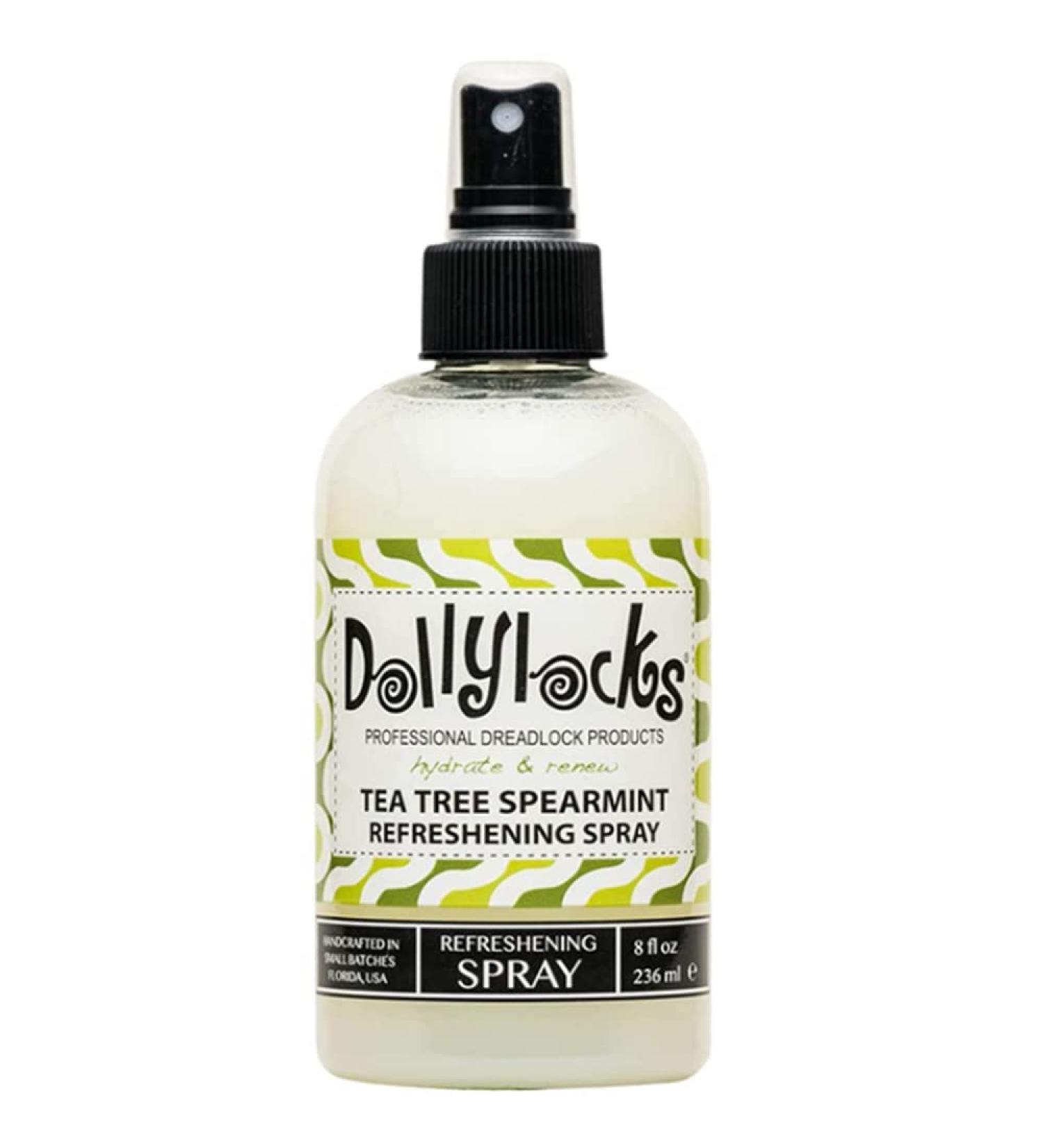 Organic Dreadlock Refreshening Spray - 8oz | Residue-Free Loc and Scalp Care | Tea Tree Spearmint Formula - Buy Online on GoSupps.com