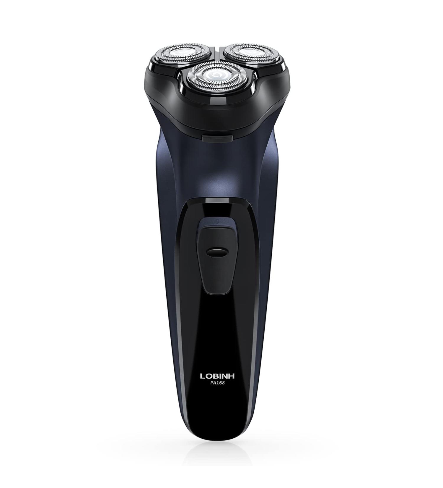 Lobinh Electric Razor for Men - Rechargeable Rotary Shaver with Fast USB Charging | PA168 - Buy Online on GoSupps.com