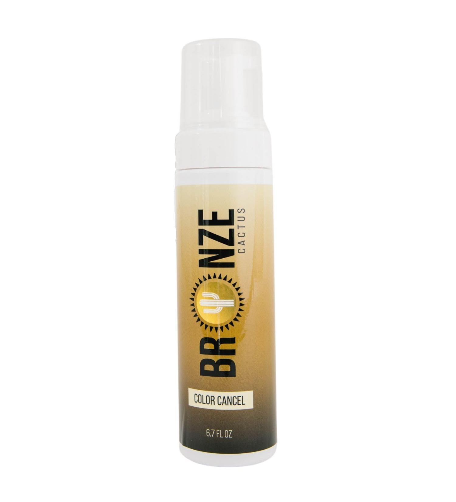Color Cancel Tan Remover | Organic 2-in-1 Glow Renewal | Detox & Prime Skin | Paraben & Gluten-Free 6.7 fl Oz - Buy Online on GoSupps.com