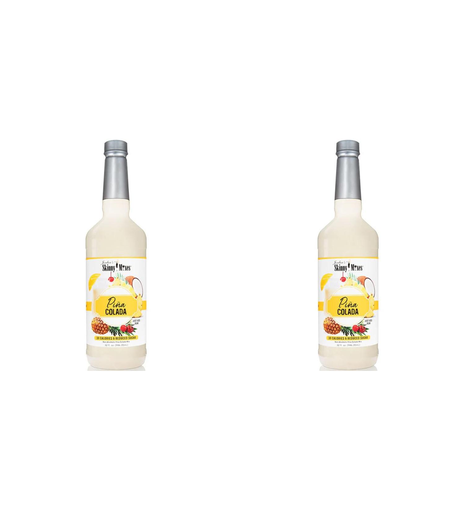 Value Bundle: Skinny Syrup - Pina Colada - Sugar Free - Great in Cocktails Mocktails Iced Teas Lemonades Cocktails Sodas and Smoothies - Water Enhancer - Summer Favourites Pack of 2