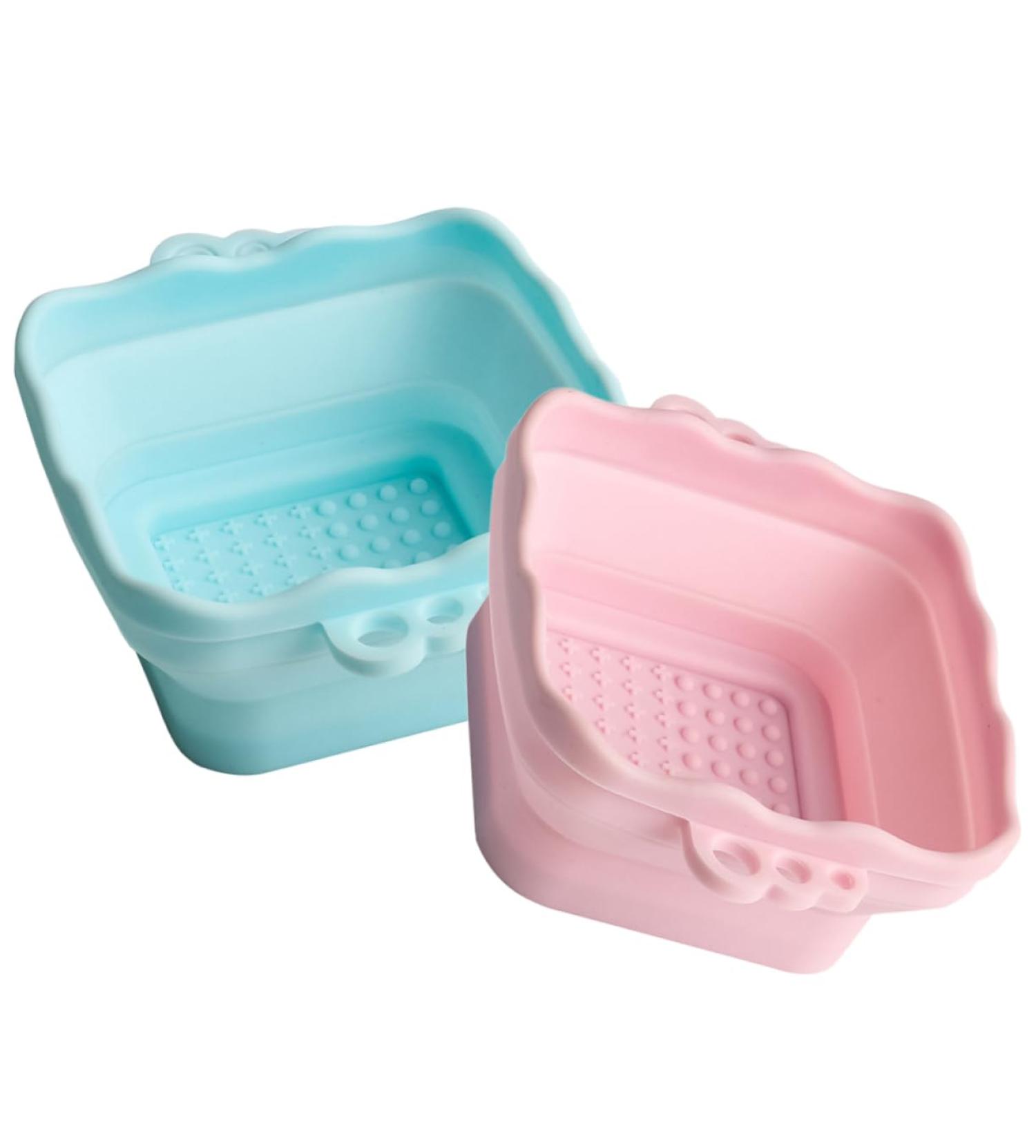 2pcs of makeup brush makeup brush cleaning mat silicone brush cleaner makeup brush drying hanger makeup brush cleaning pad make up portable Miss Silica gel carpet - Buy Online on GoSupps.com