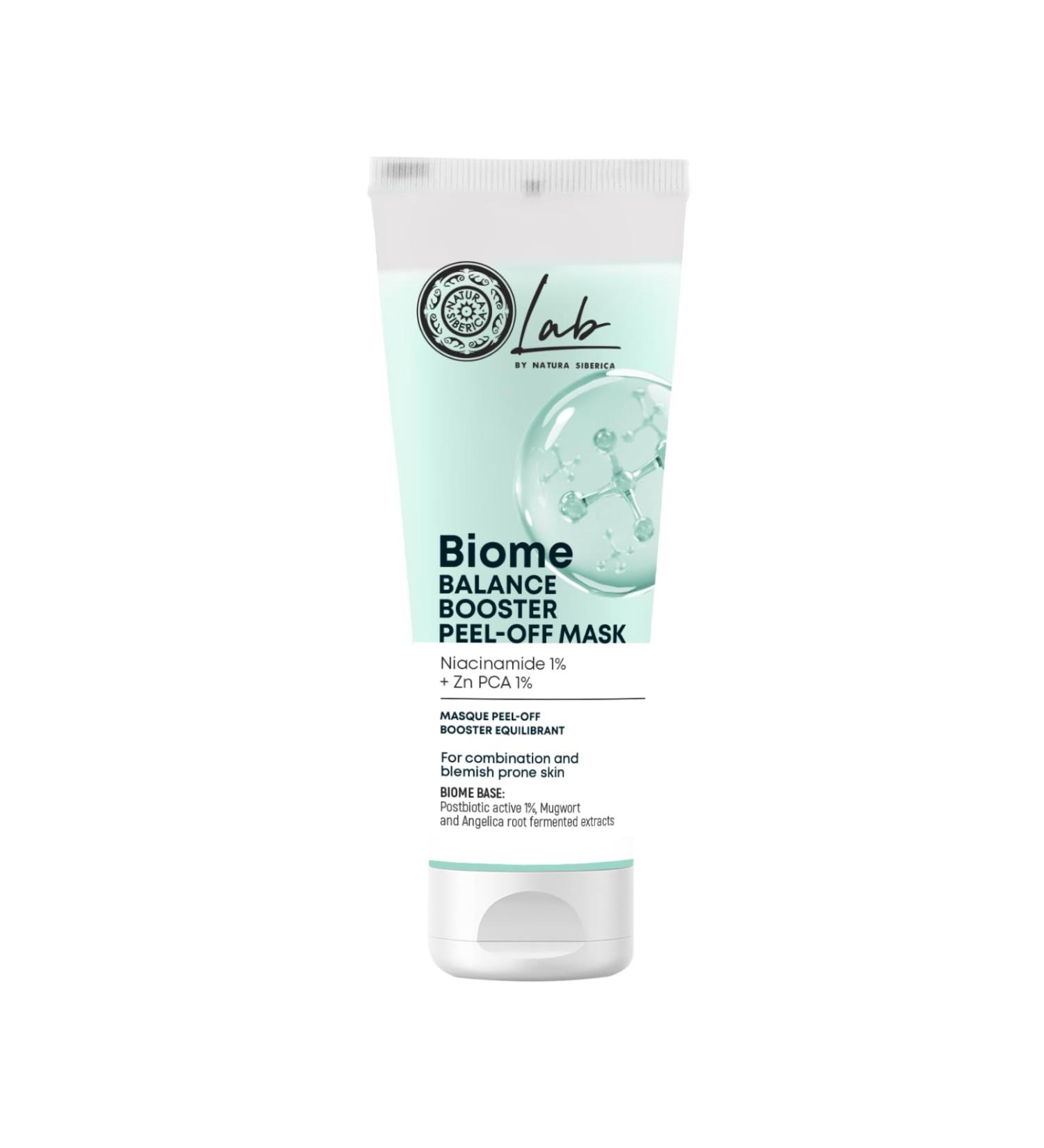 Natura Siberica Lab Biome Balance Booster Peel-Off Face Mask 75 ml - Buy Online on GoSupps.com