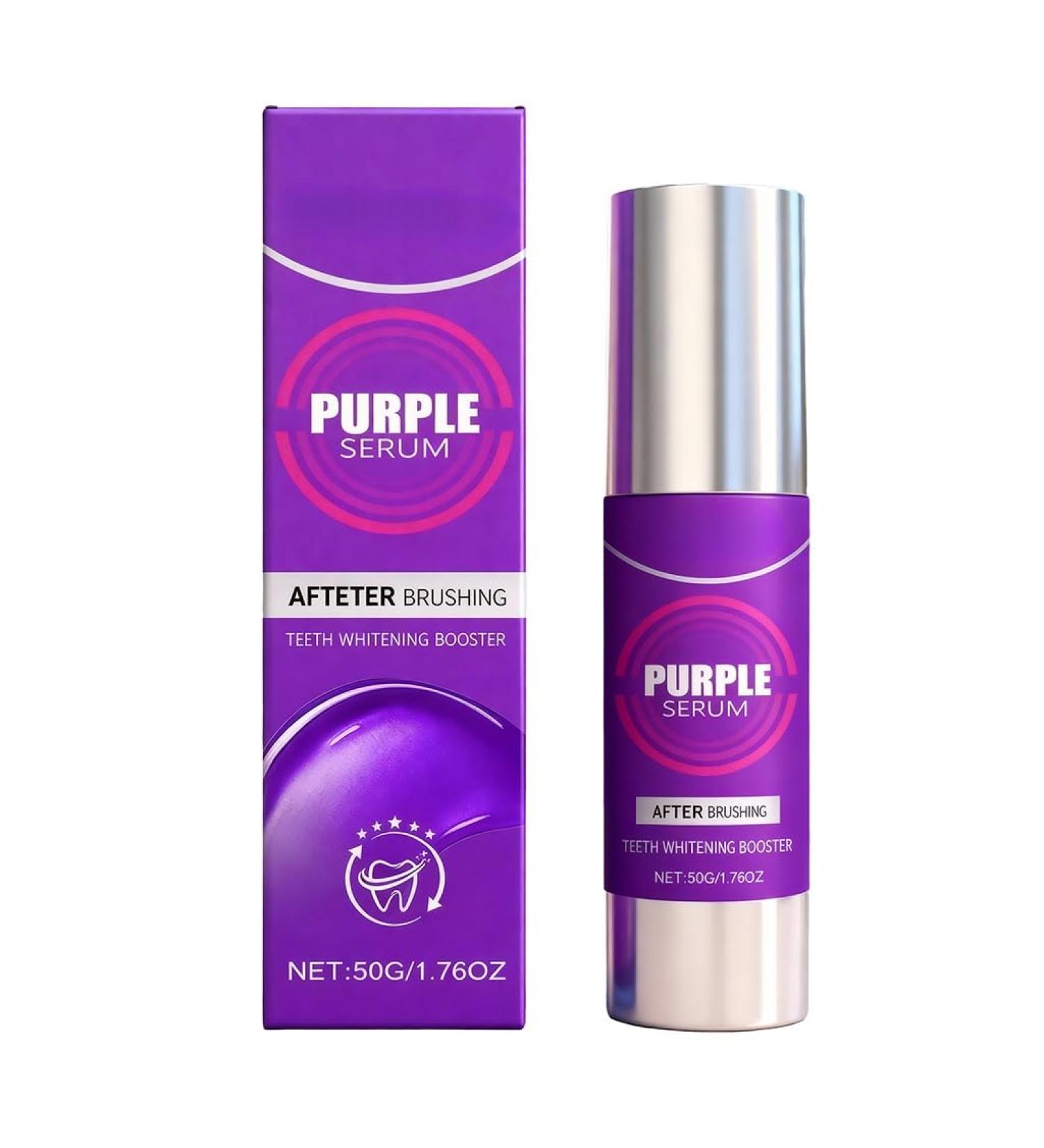 Purple Teeth Cleaning Toothpaste - Gentle Clean Teeth Brightening Fresh Breath Daily Oral Care(1PCS) 1 Fl Oz (Pack of 1) - Buy Online on GoSupps.com