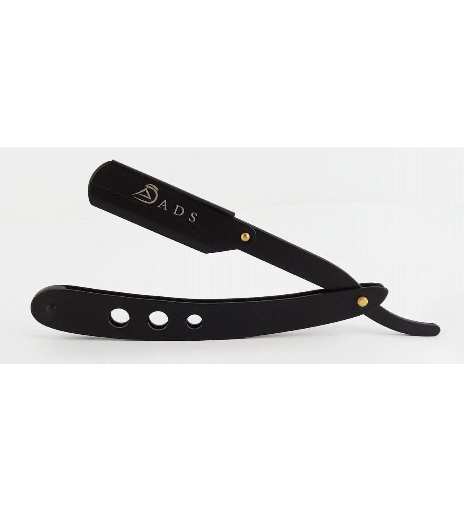 ADS Medi Care Professional Barber Men Shaving Barber Razor Manual Shaving Razor with Leather Pouch Salon Razor CE - Buy Online on GoSupps.com