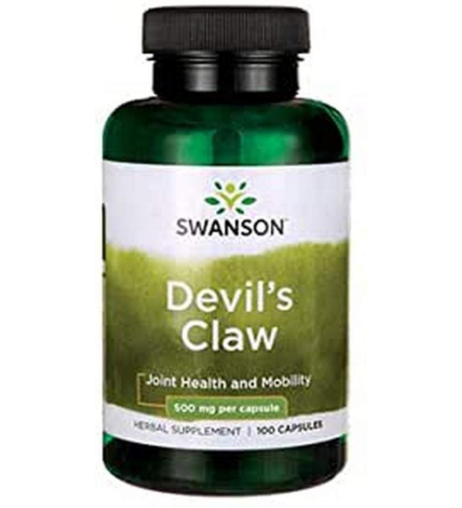 Devil's Claw, 500mg - 100 caps