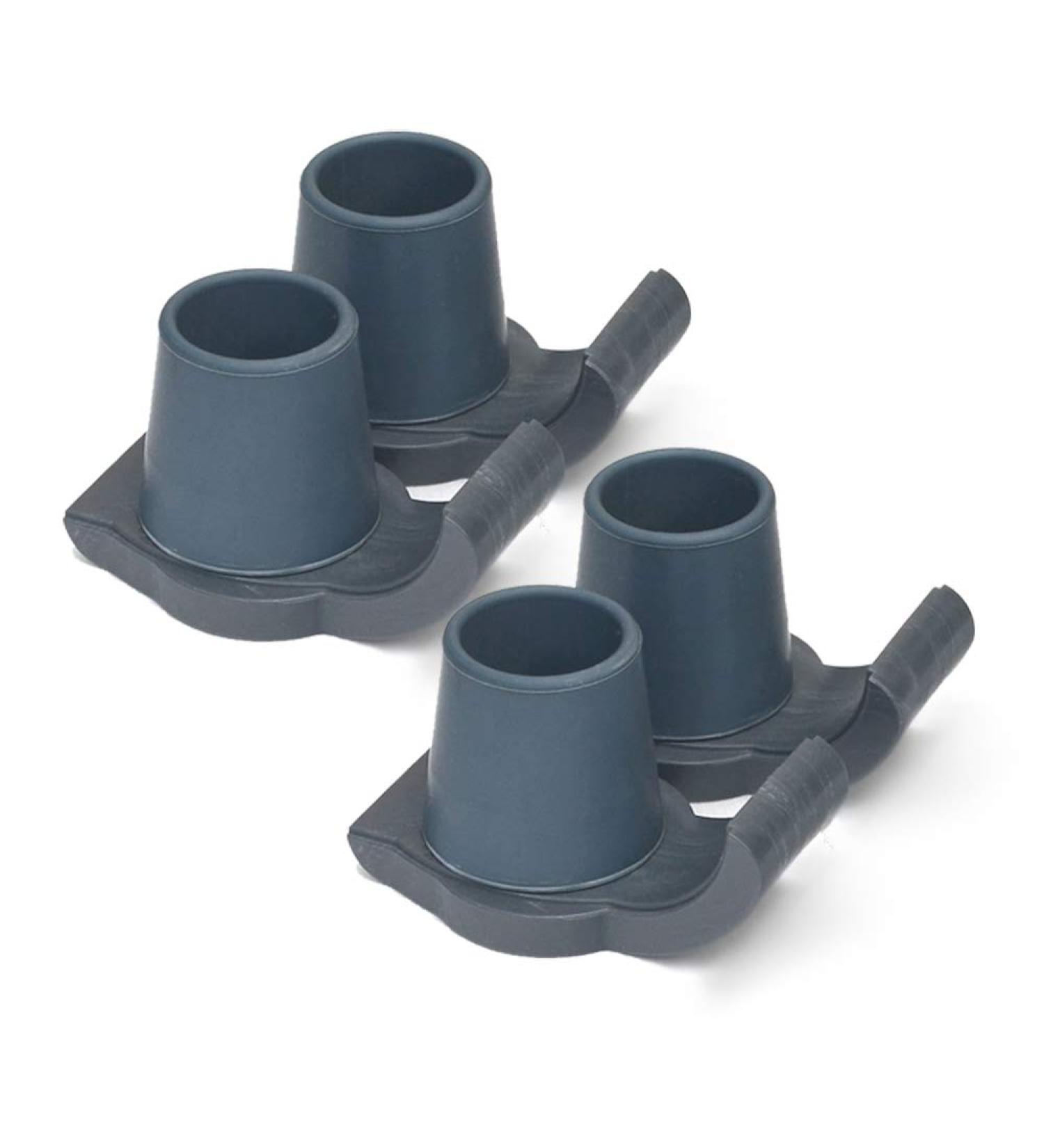 Top Glides DuraSki Heavy Duty Walker Ski Glides - 2 Pairs for 1 1/8 Inch Tubes - Buy Online on GoSupps.com