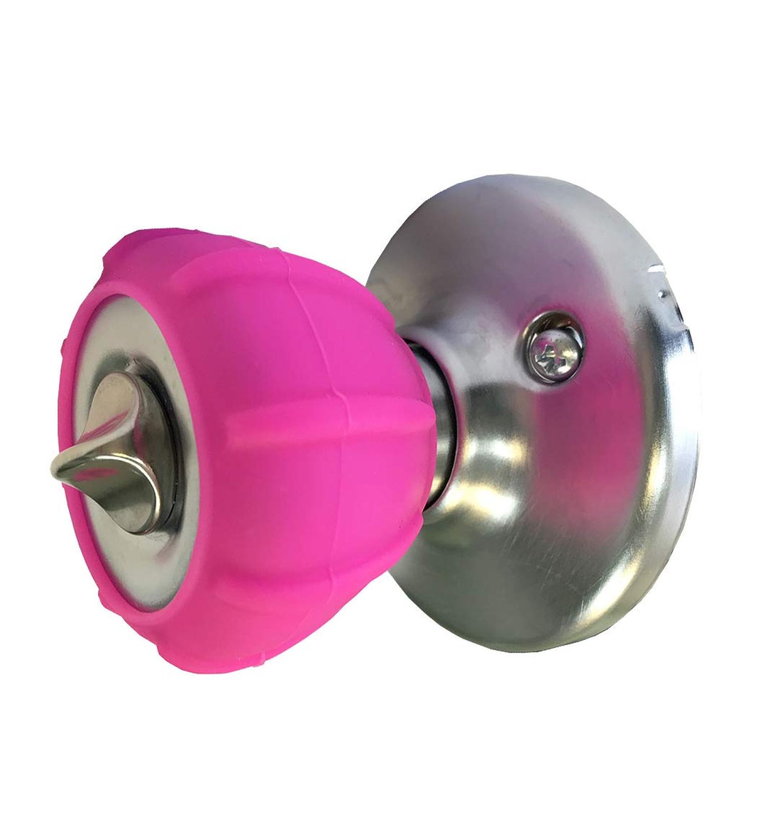 Door Knob Cover Grips 4 Pack - Non Slip Arthritis & Senior Living Aids - Easy Open Decorative - Hot Pink Tylo - Buy Online on GoSupps.com