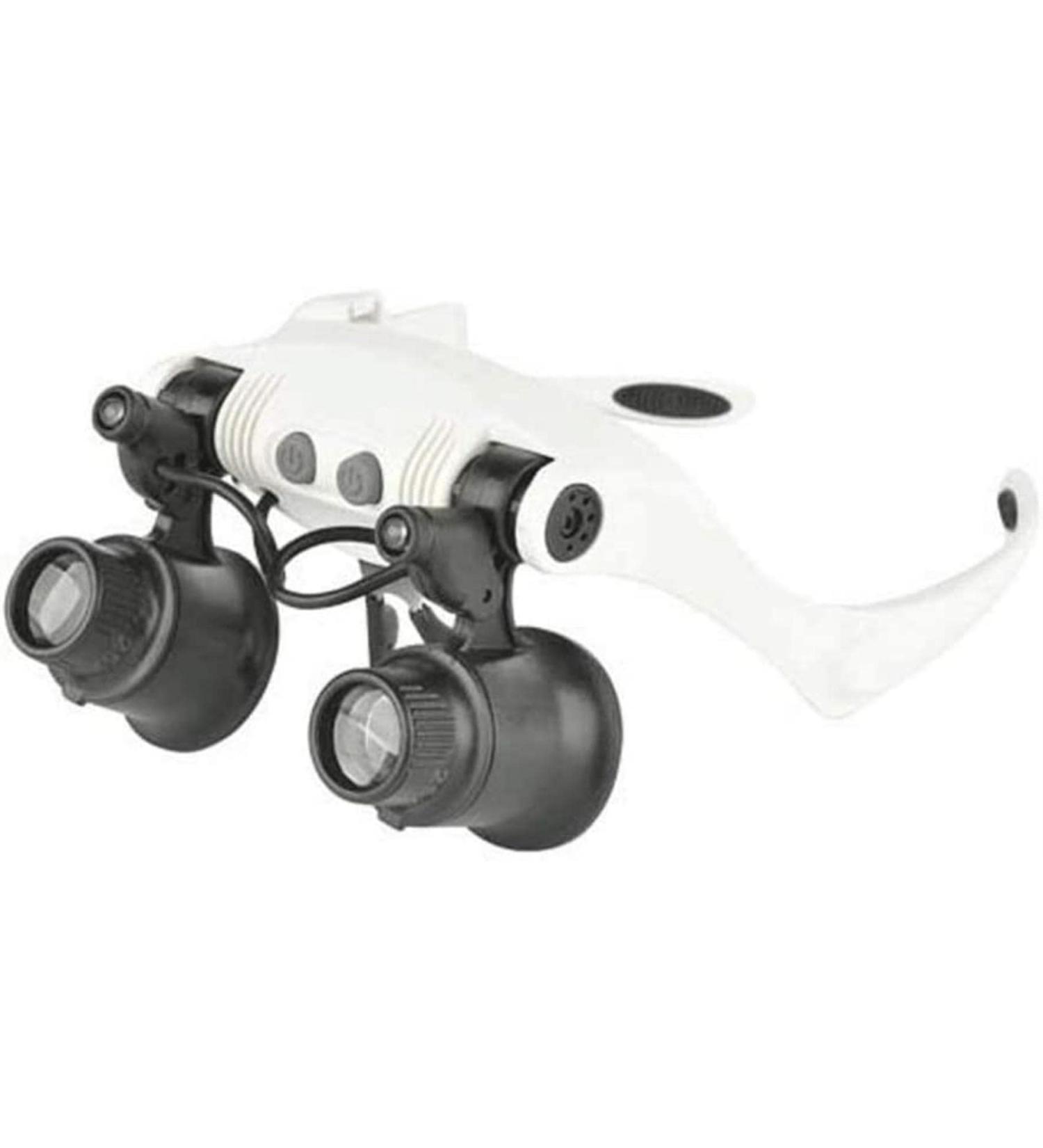 Professional Glasses-Type Maintenance Repair Clock Light Double-Eye Carving Micro-Engraving Full of Stars - Buy Online on GoSupps.com