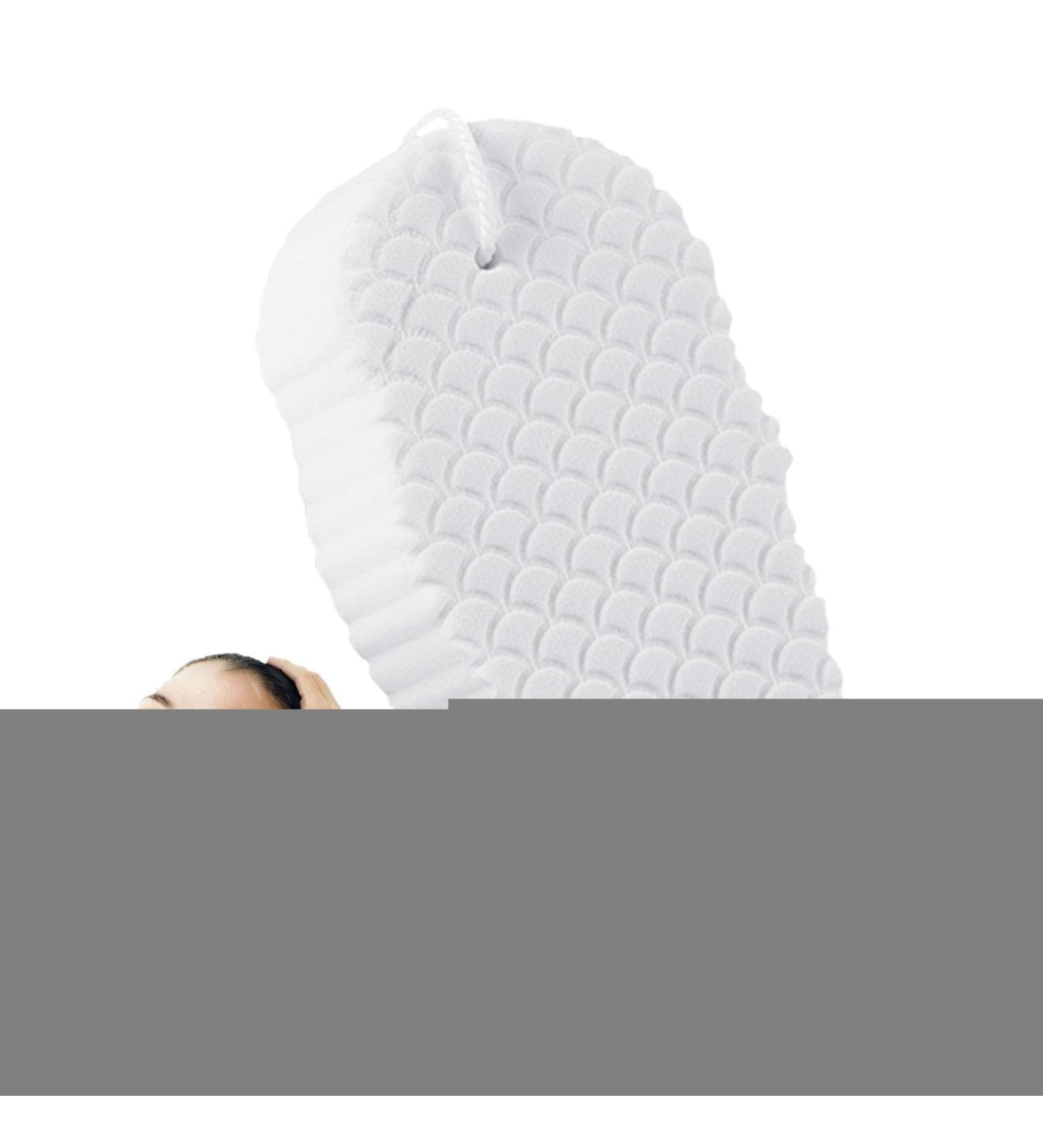 Spa Puff Shower Sponge with Rope Body Scrub Loofah Sponge Body Loofah Sponge Pads Up Bath Sponge Pregnant Body Sponge Soft Shower Pouf for Pregnant Women Kids Adults - Buy Online on GoSupps.com