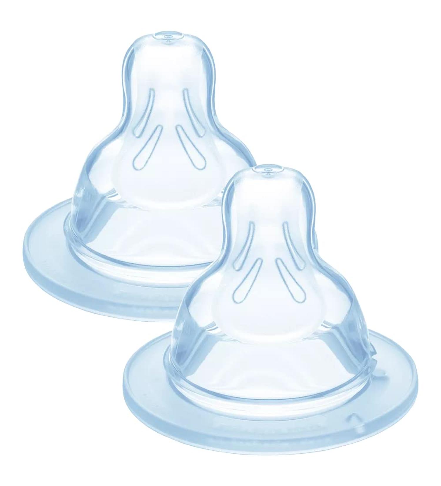 MAM Low Flow Teats Set - Pack of 2 | Perfect for Bottle Feeding - Buy Online on GoSupps.com