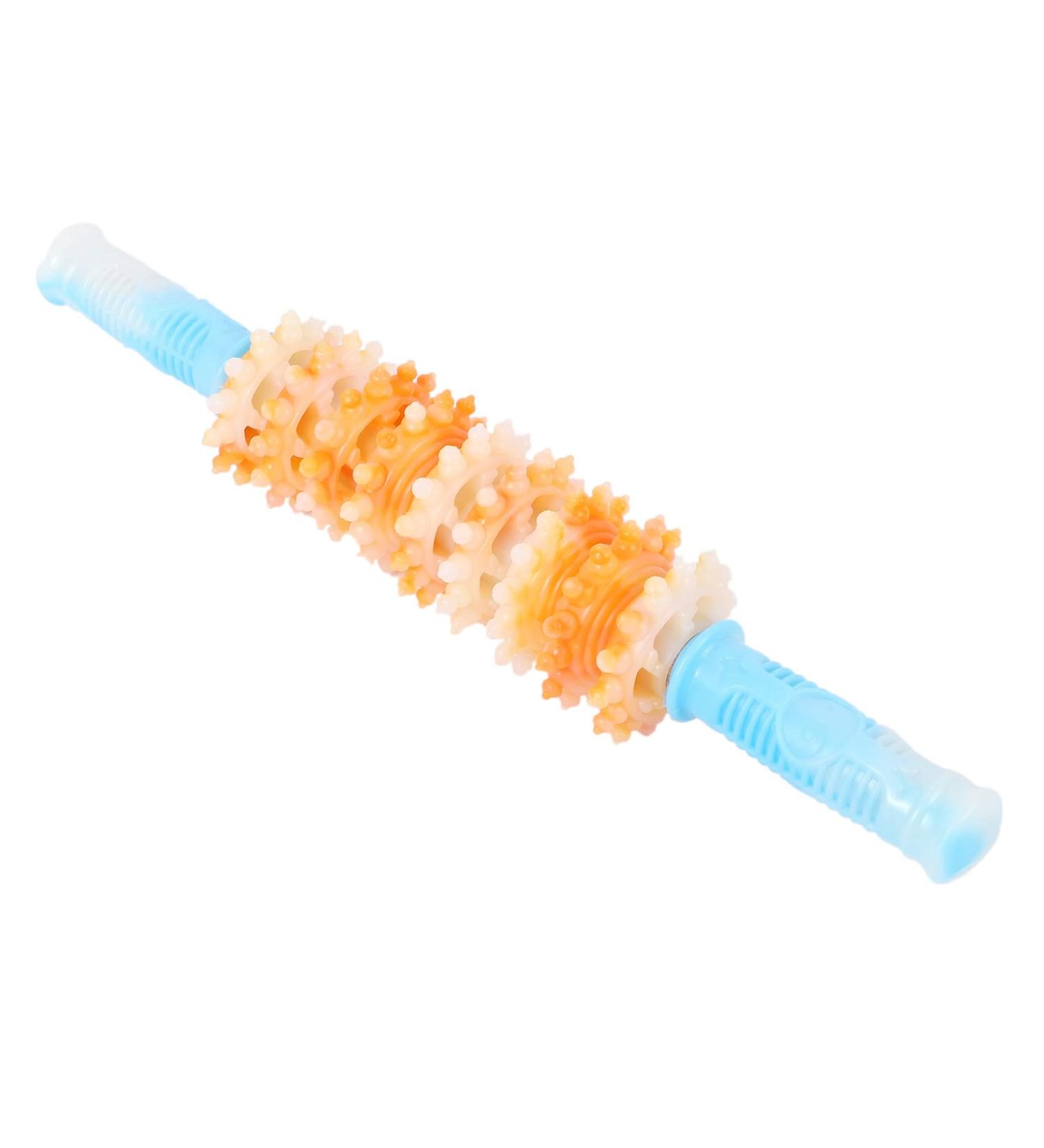 Desikixudy Body Massager Stick - Hedgehog Balls Muscle Roller for Anti-Cellulite & Slimming Health Care - Buy Online on GoSupps.com