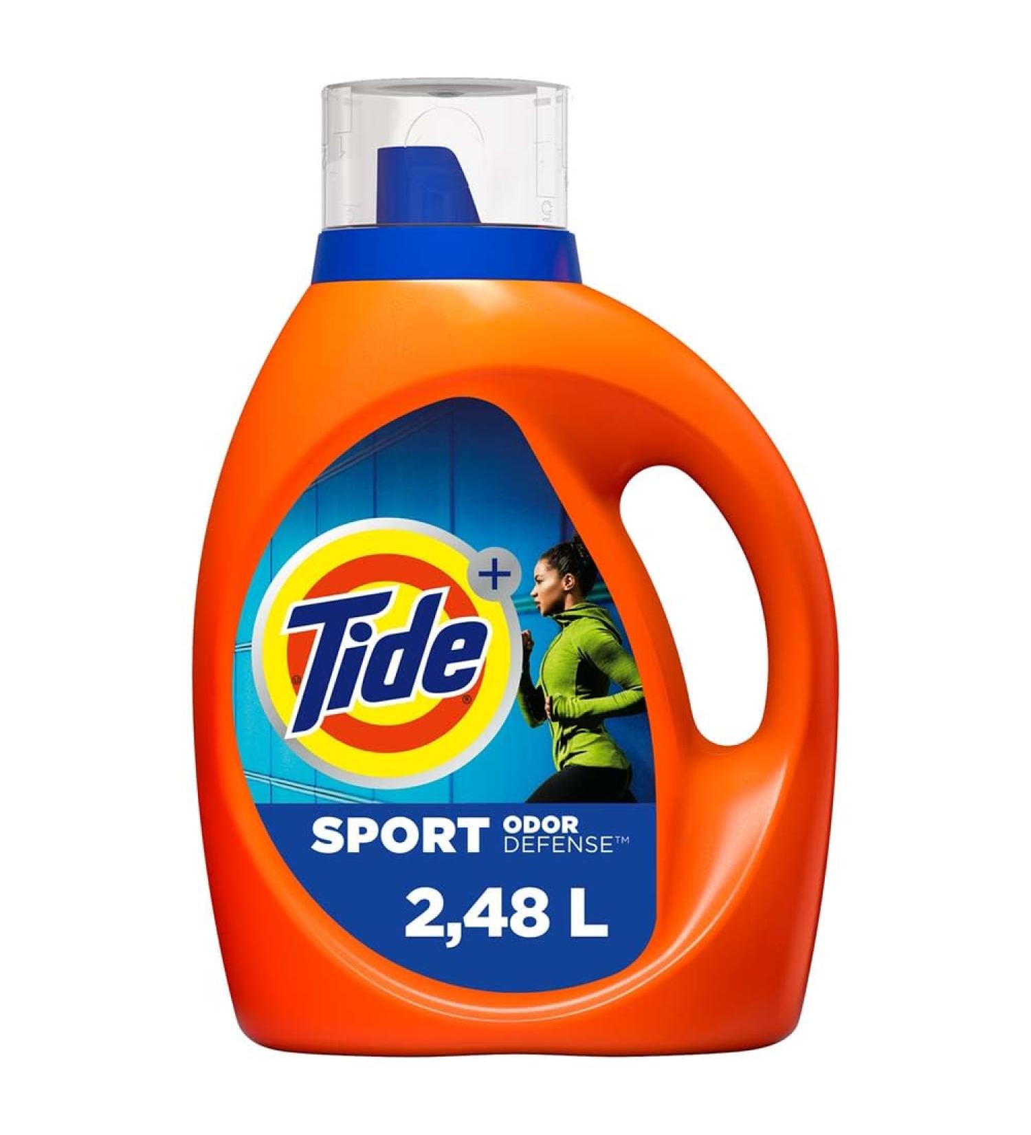 Tide Plus Febreze Sport Odor Defense Liquid Laundry Detergent 84 oz | HE Turbo Clean 54 Loads - Buy Internationally - Buy Online on GoSupps.com